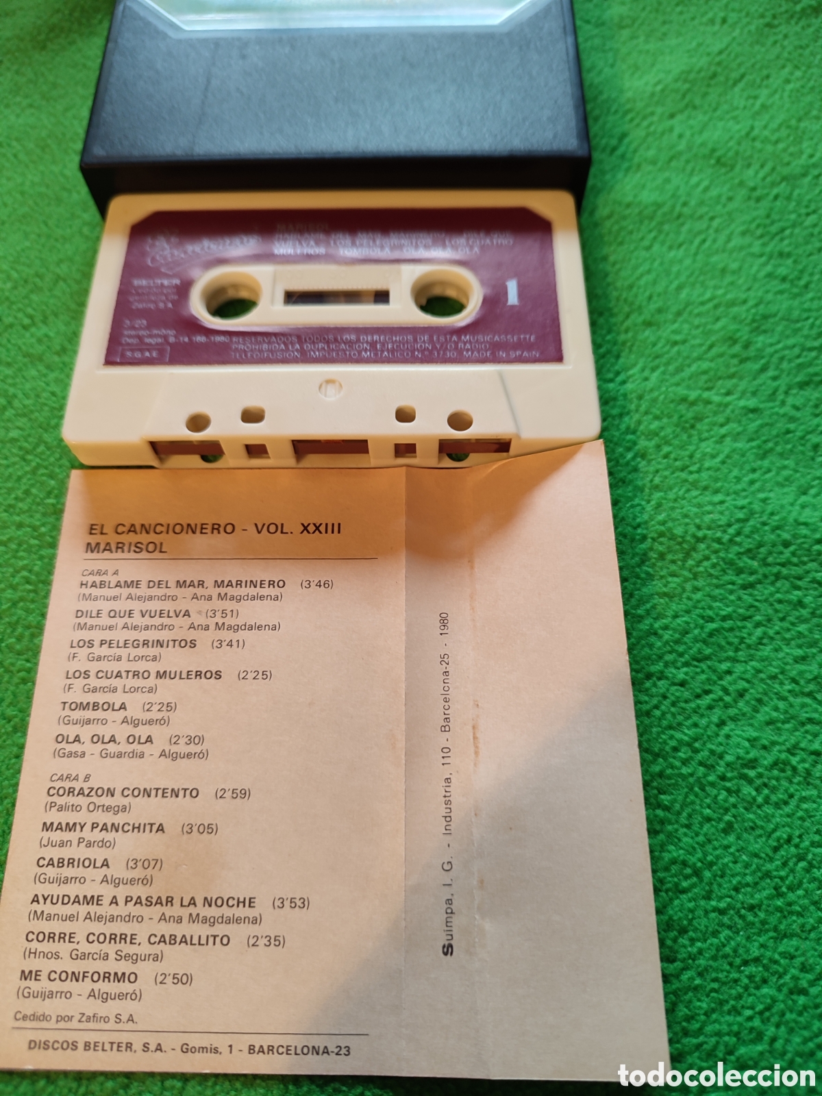 Casetes antiguos: Marisol - Cancionero 23 - Foto 4