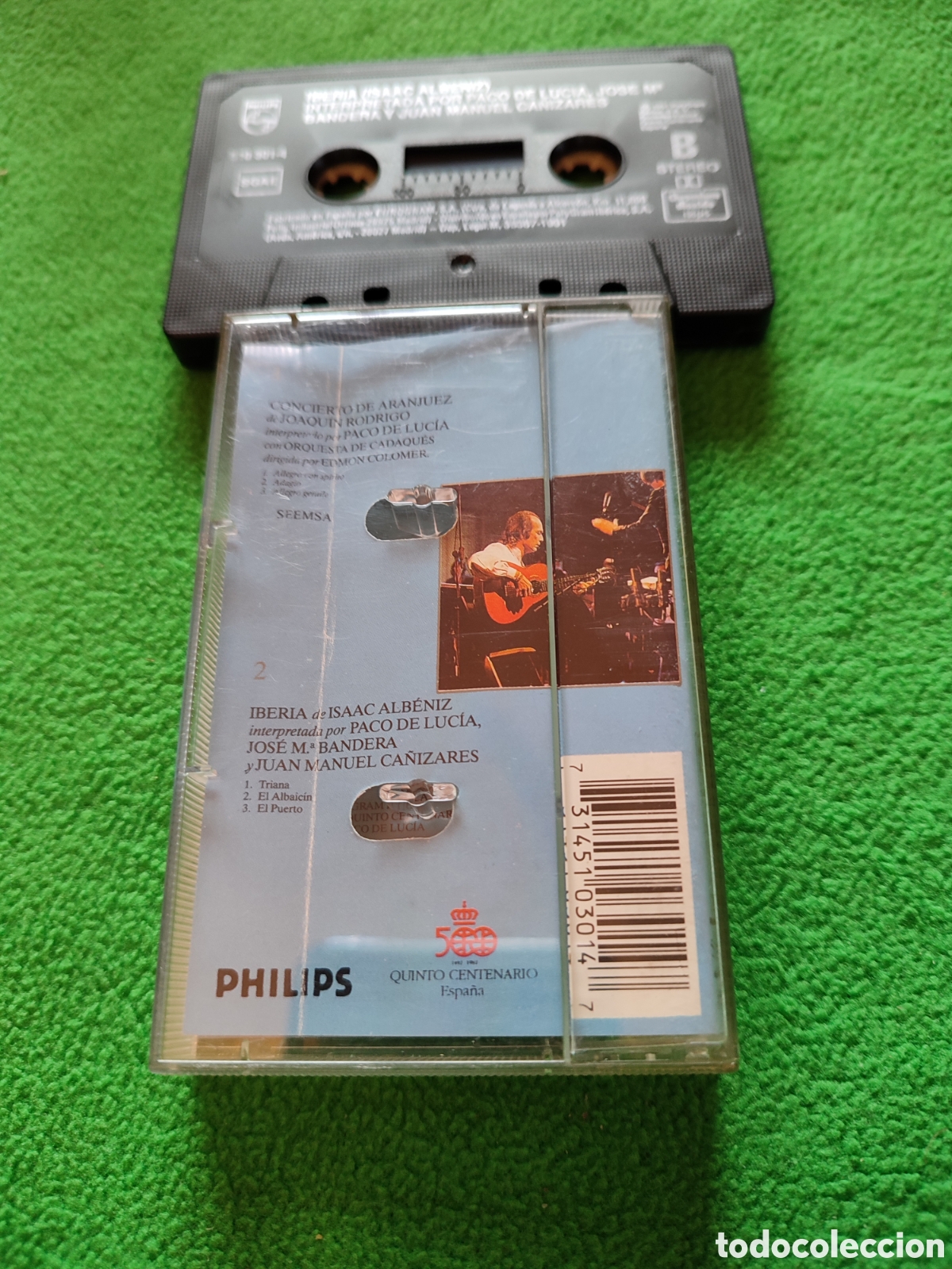 Casetes antiguos: Paco de Luc&iacute;a - Concierto de Aranjuez - Foto 2