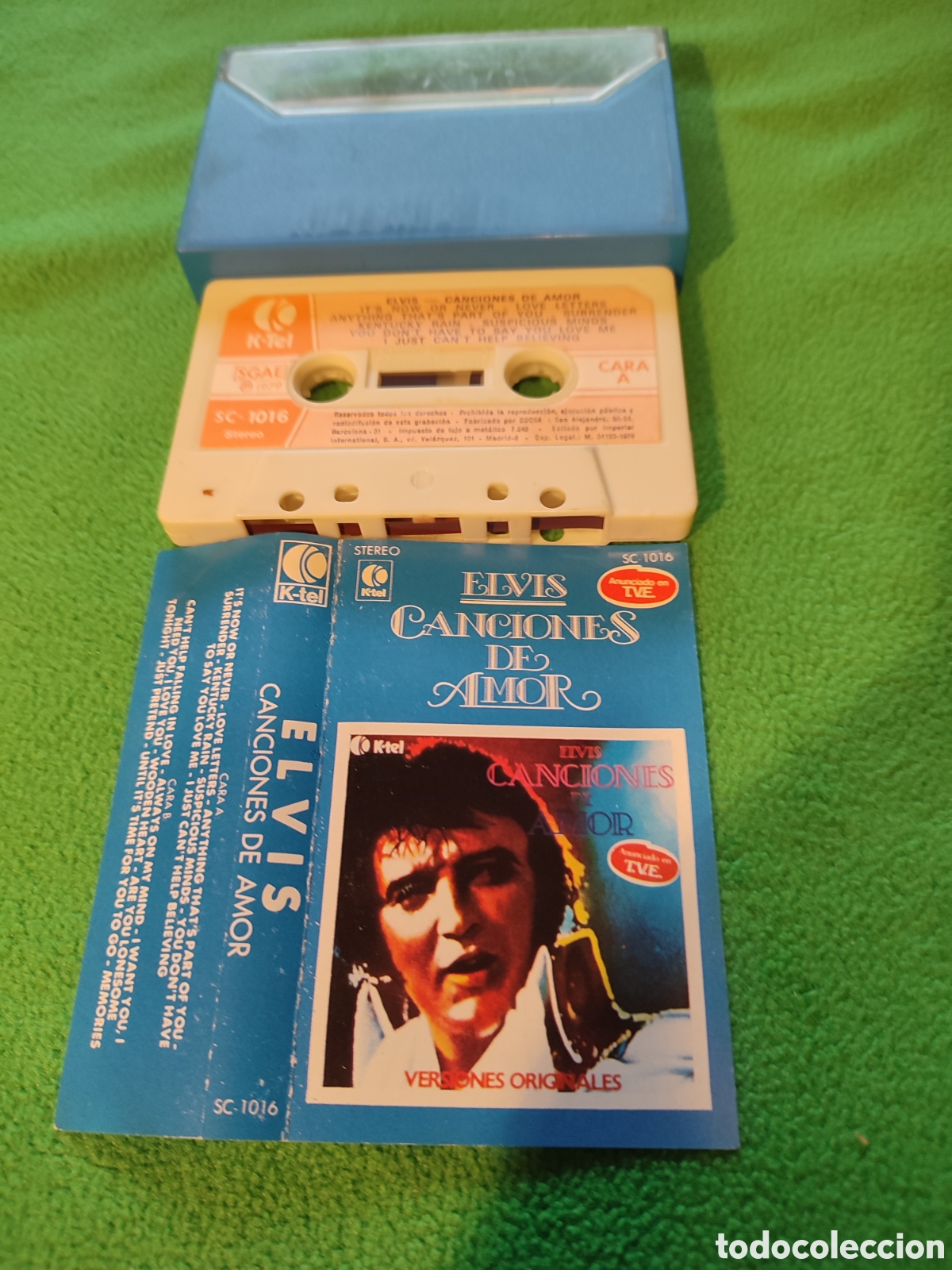 Casetes antiguos: Elvis Presley - Canciones de amor - Foto 3