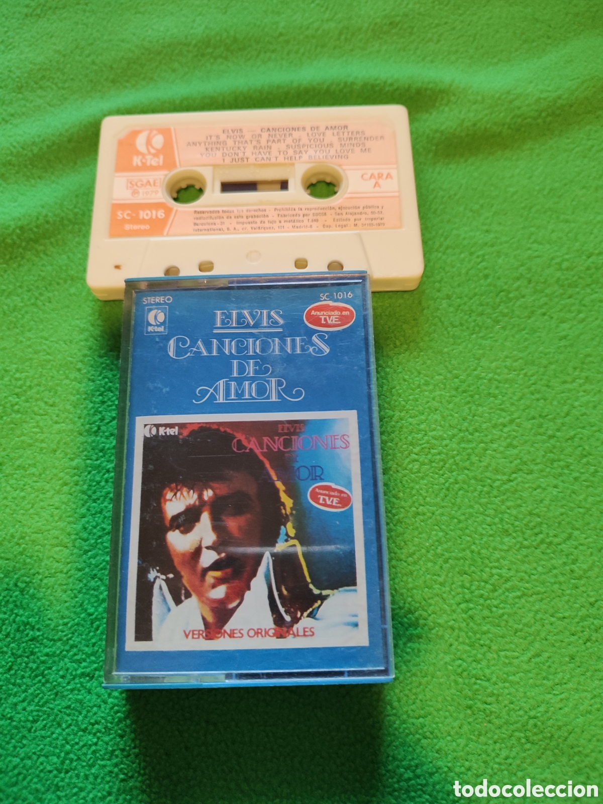 Casetes antiguos: Elvis Presley - Canciones de amor - Foto 1