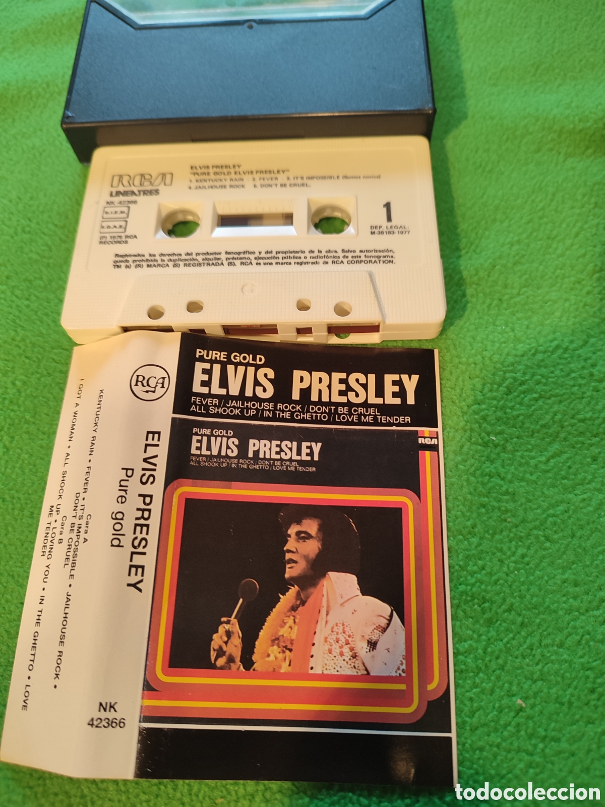 Casetes antiguos: Elvis Presley - Pure Gold - Foto 3