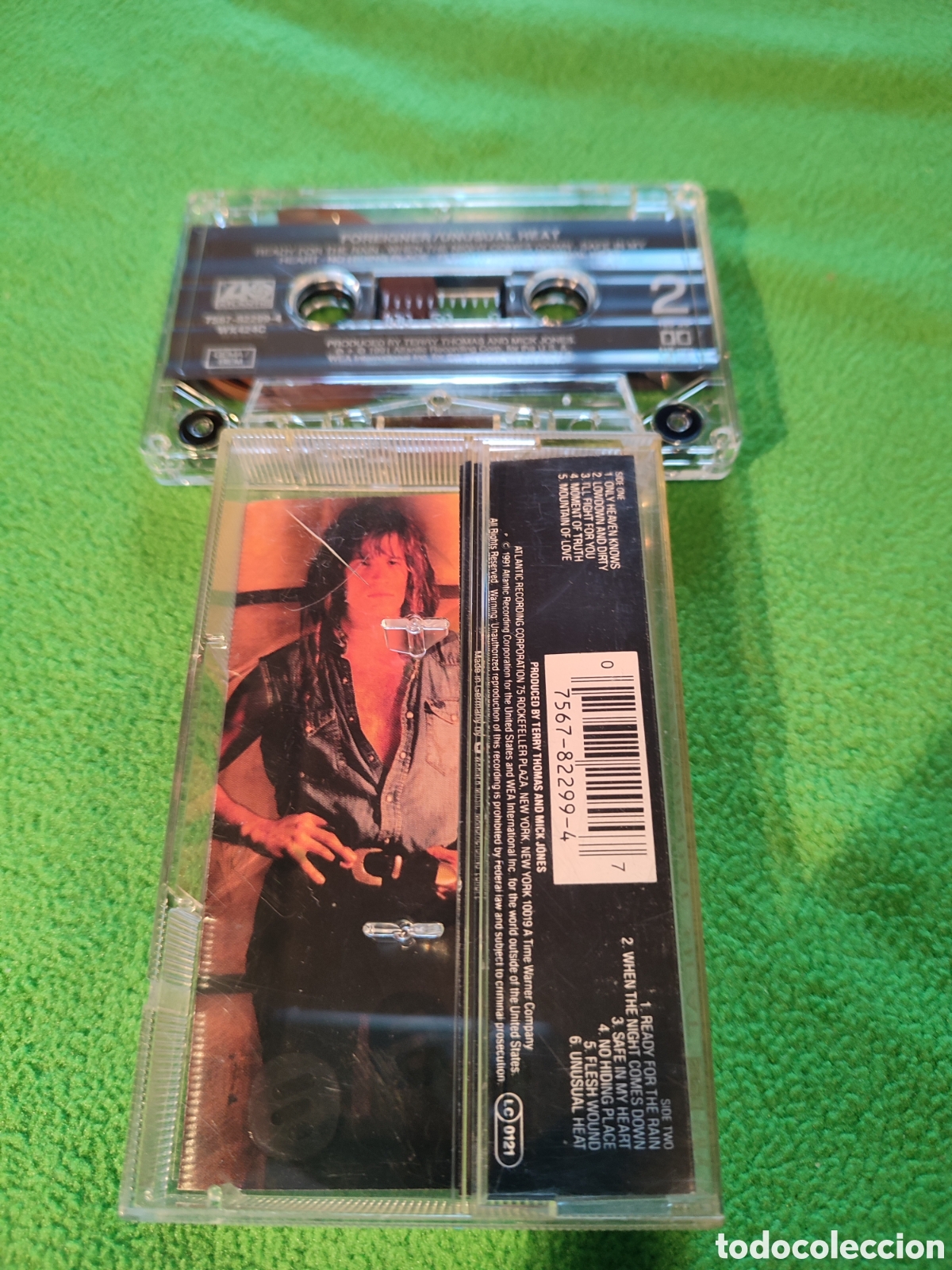 Casetes antiguos: Foreigner - Unusual Heat - Foto 2