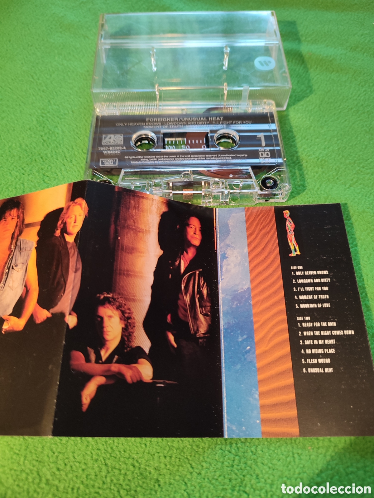 Casetes antiguos: Foreigner - Unusual Heat - Foto 4