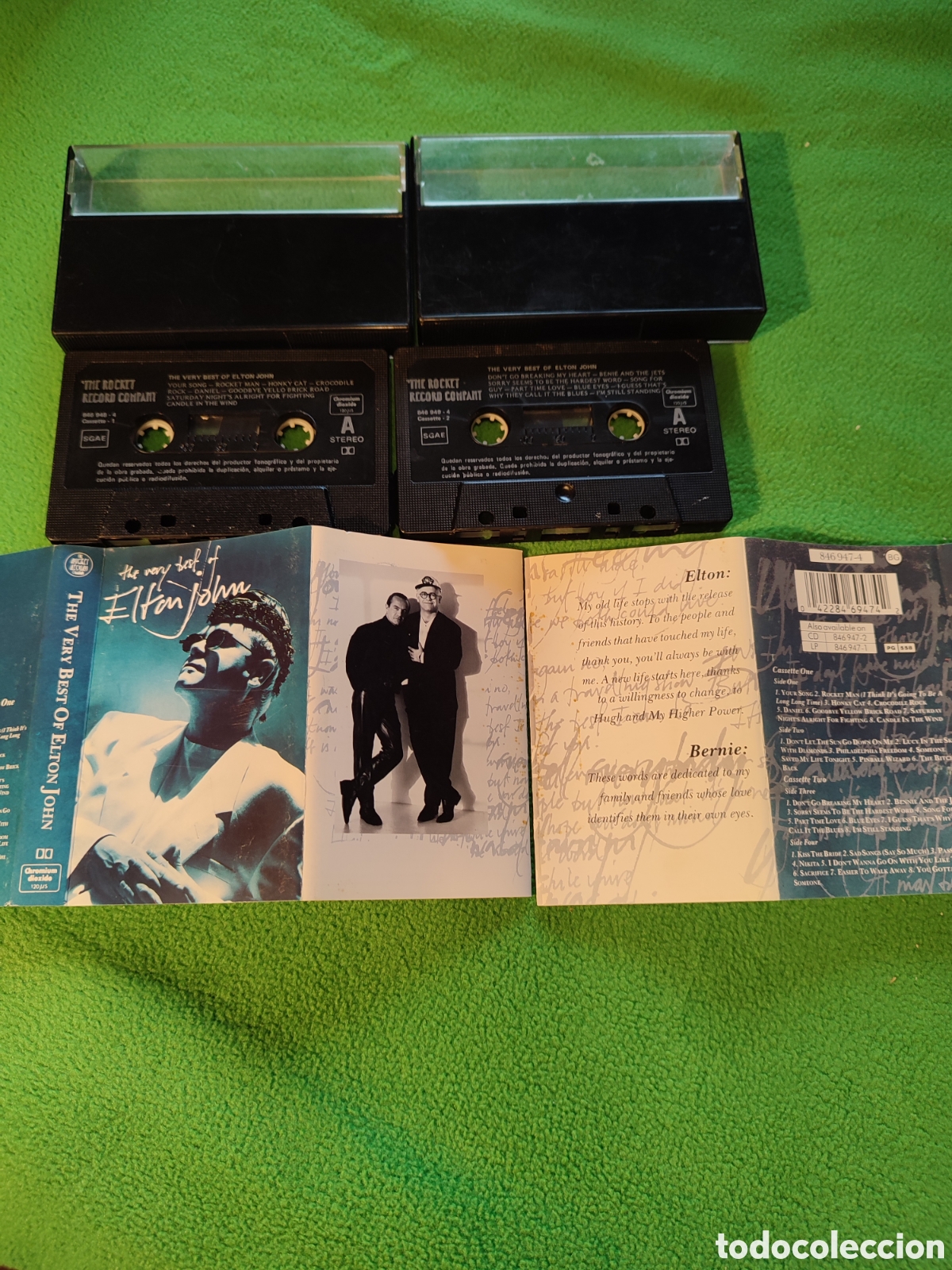 Casetes antiguos: Elton John - The very Best of ... - Foto 3