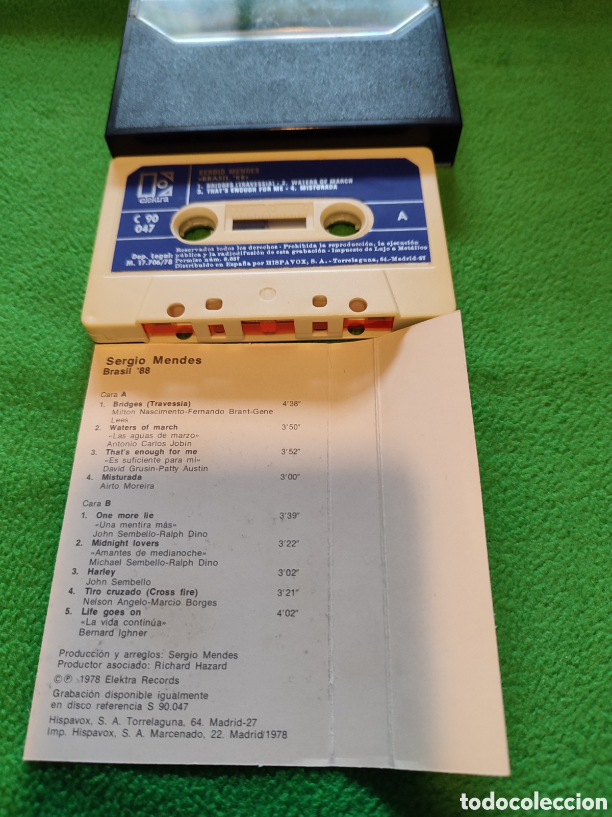 Casetes antiguos: Sergio Mendes - Brasil 88 - Foto 3