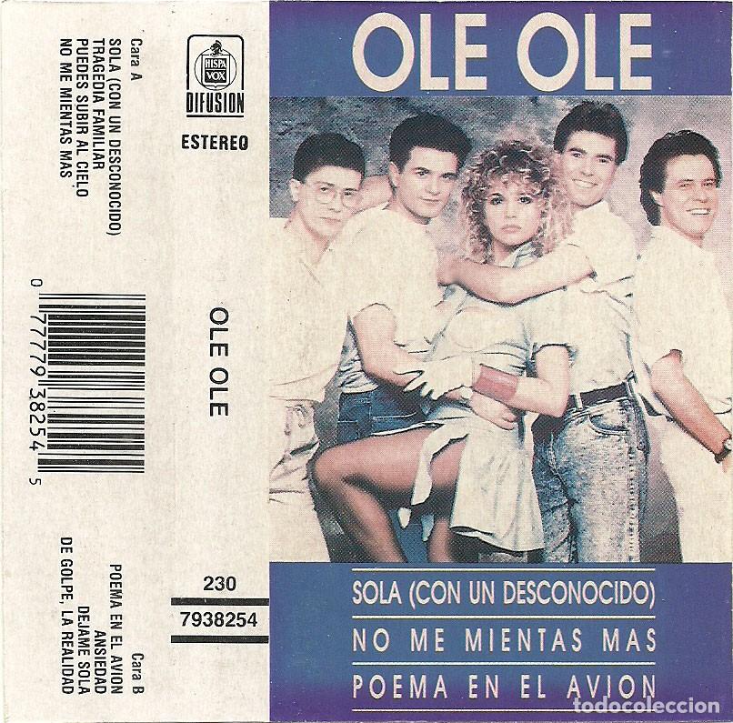 Casetes antiguos: Ol&eacute; Ol&eacute; - 1989 Cassette casete - Foto 1