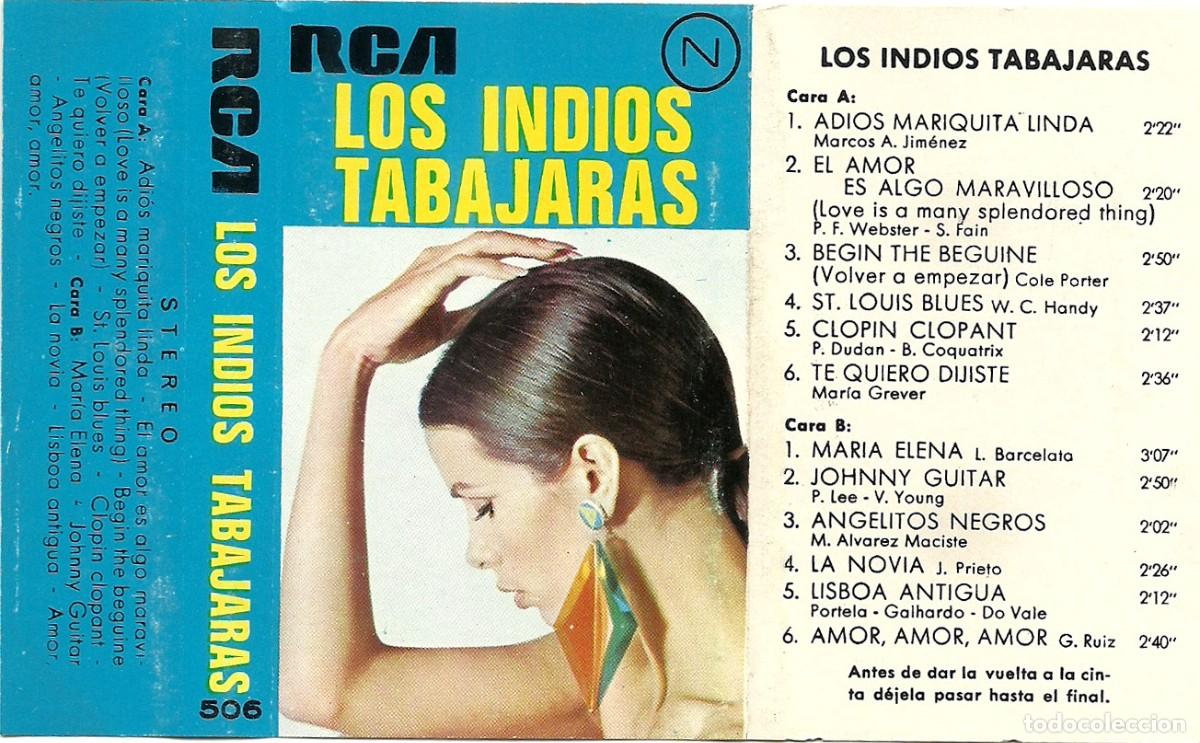 Casetes antiguos: Los Indios Tabajaras - Cassette casete - Foto 1