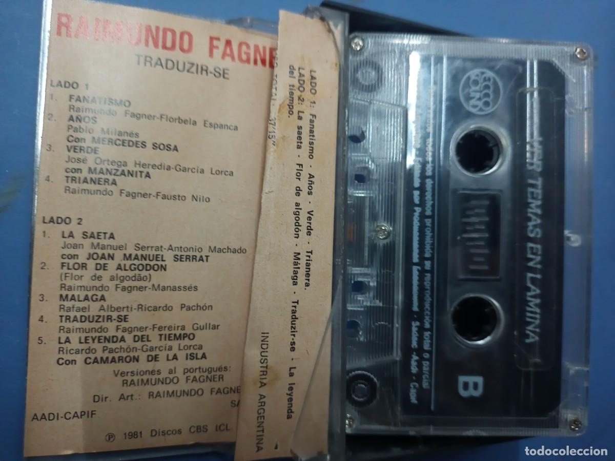 Casetes antiguos: Raimundo Fagner - Foto 2