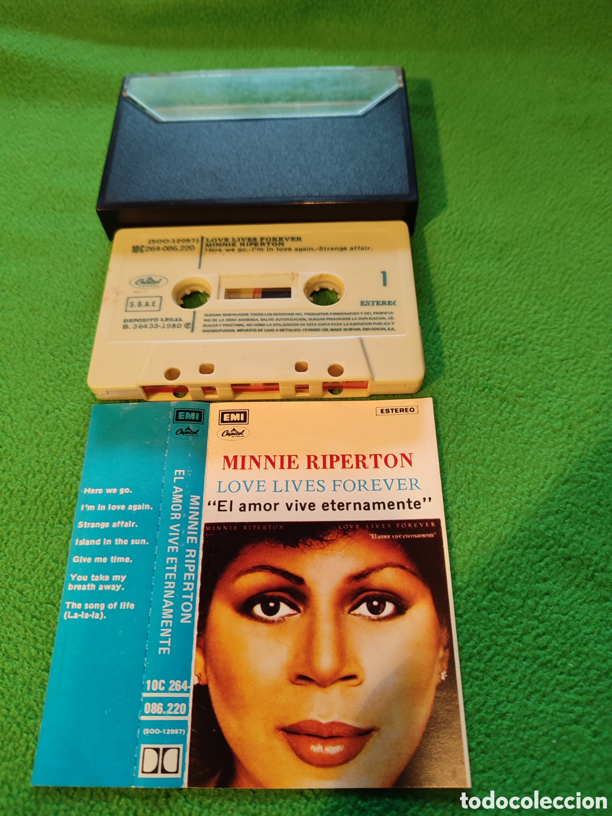 Casetes antiguos: Minnie Riperton - El amor vive eternamente - Foto 3