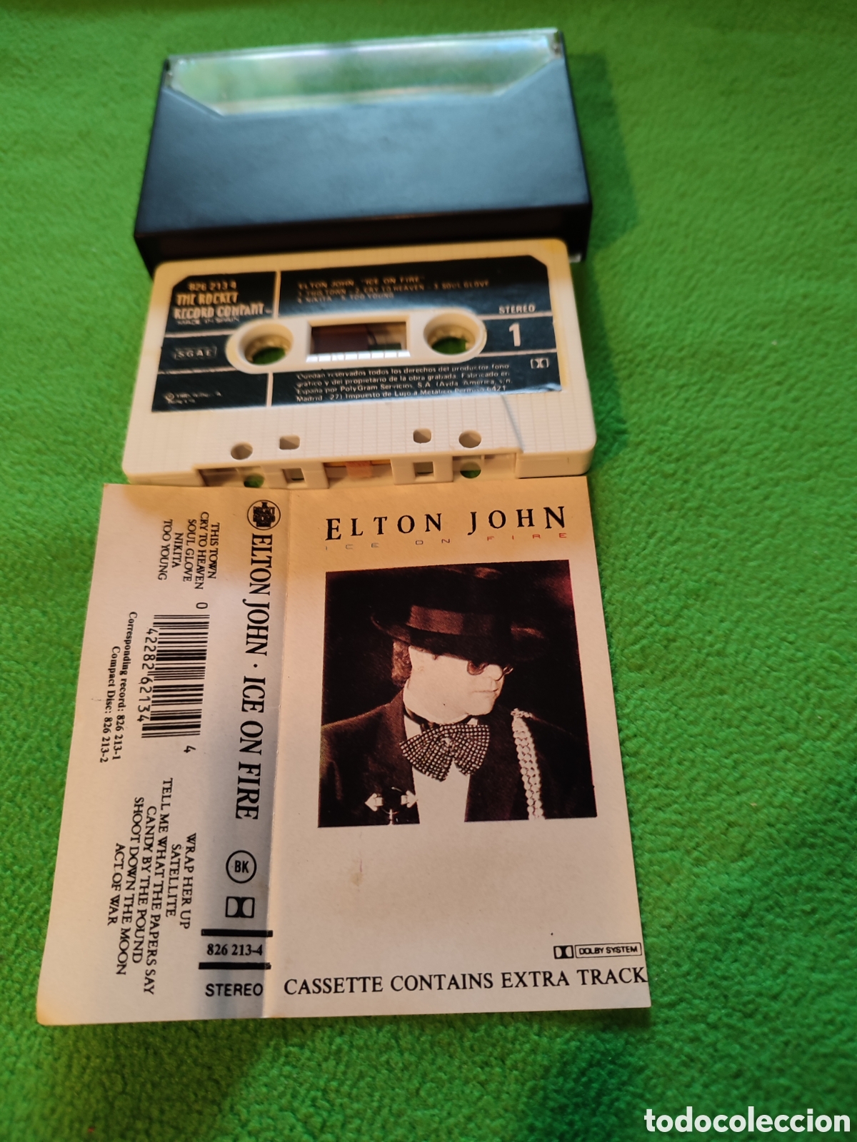 Casetes antiguos: Elton John - Ice on fire - Foto 3