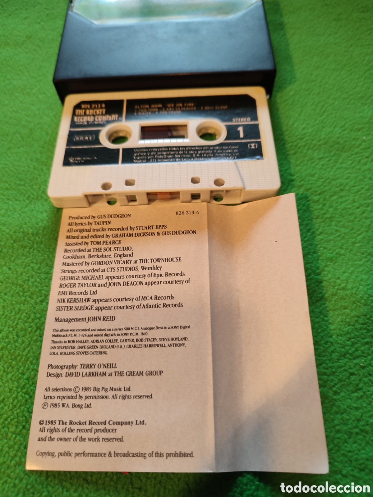 Casetes antiguos: Elton John - Ice on fire - Foto 4
