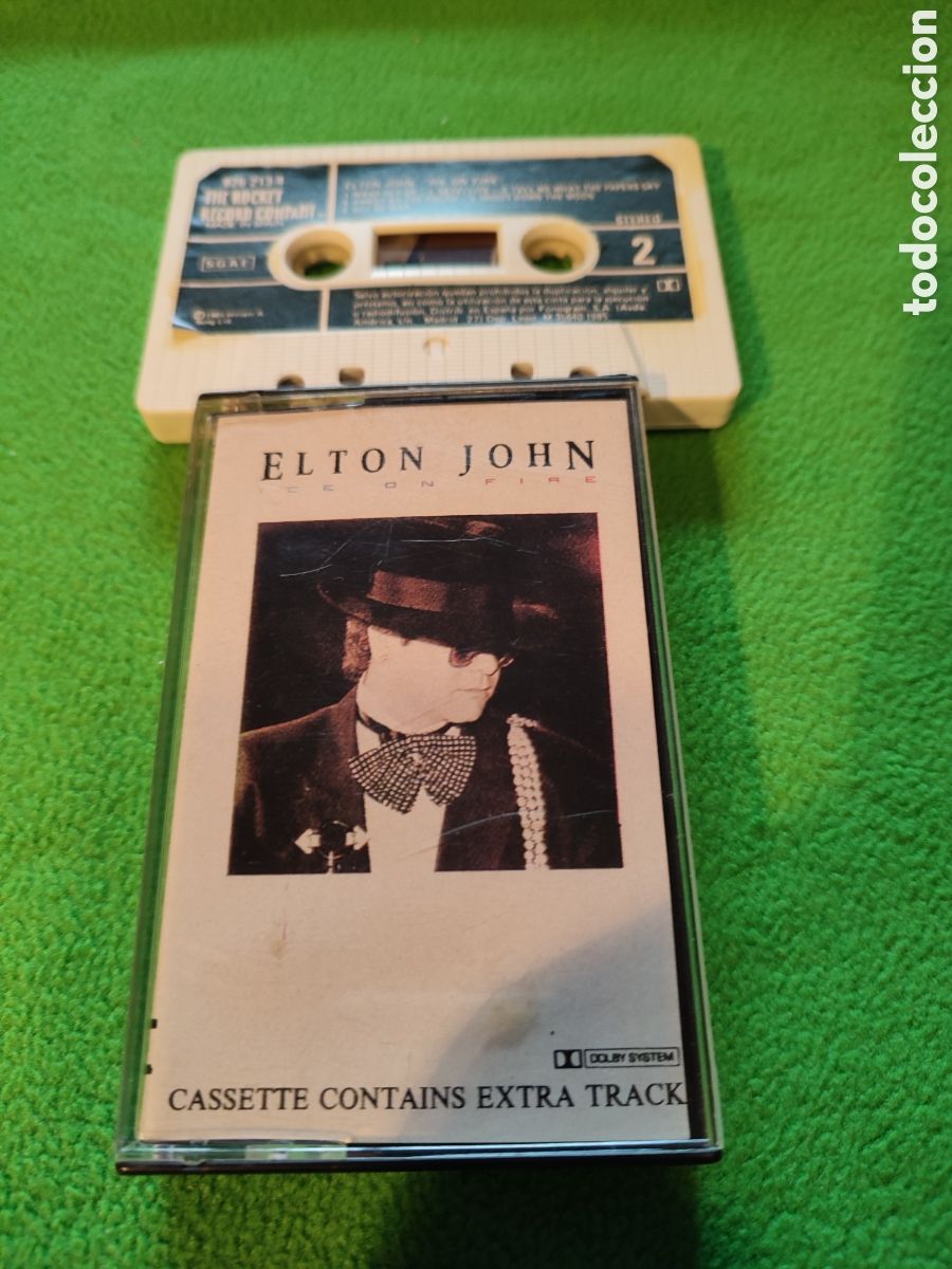 Casetes antiguos: Elton John - Ice on fire - Foto 1