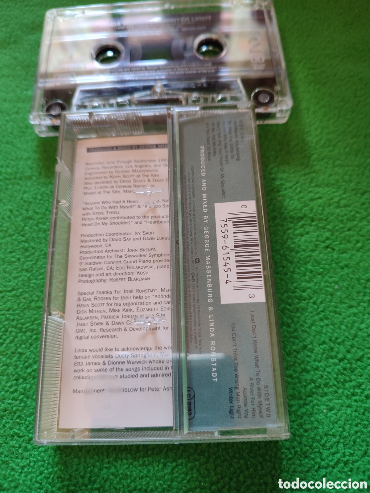 Casetes antiguos: Linda Ronstadt - Winter light - Foto 2
