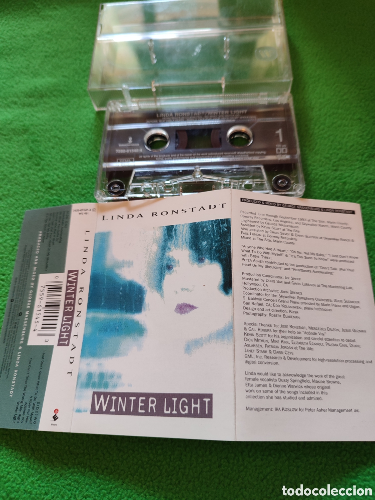 Casetes antiguos: Linda Ronstadt - Winter light - Foto 3