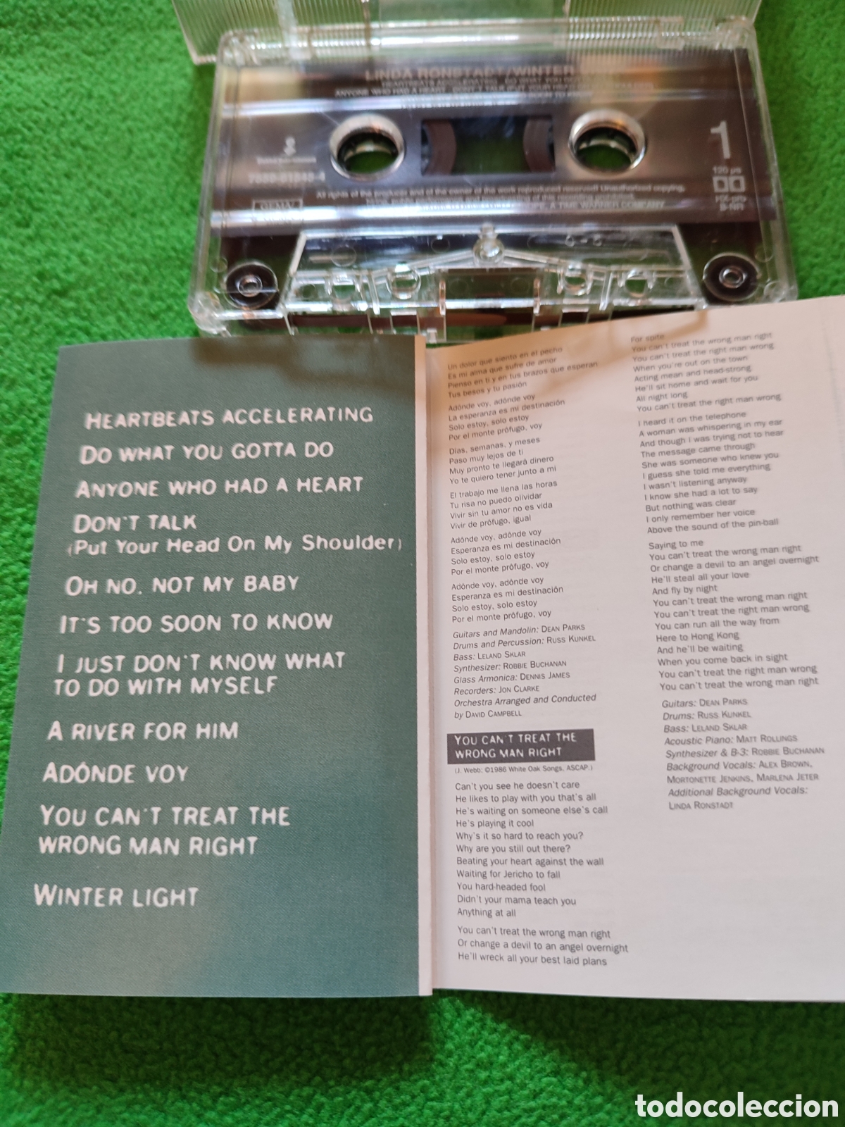 Casetes antiguos: Linda Ronstadt - Winter light - Foto 4