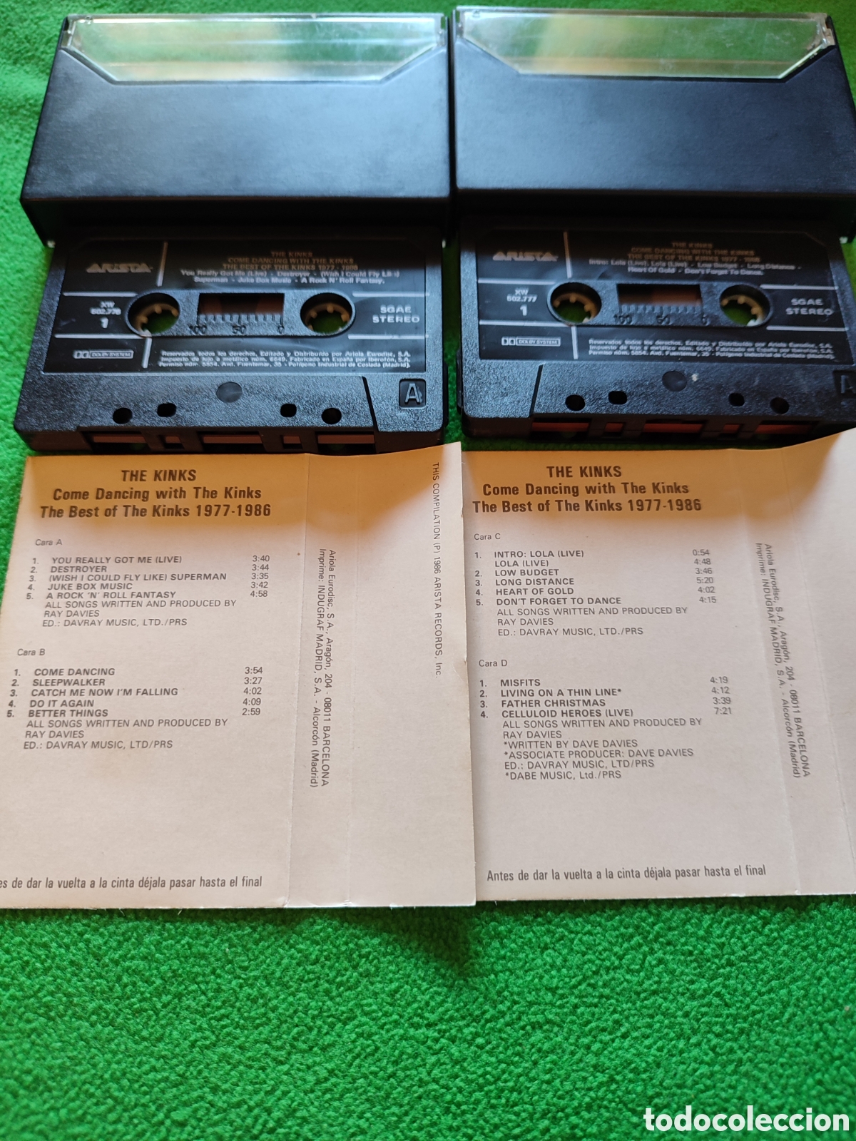Casetes antiguos: The Kinks - Come dancing with The Kinks - Foto 4