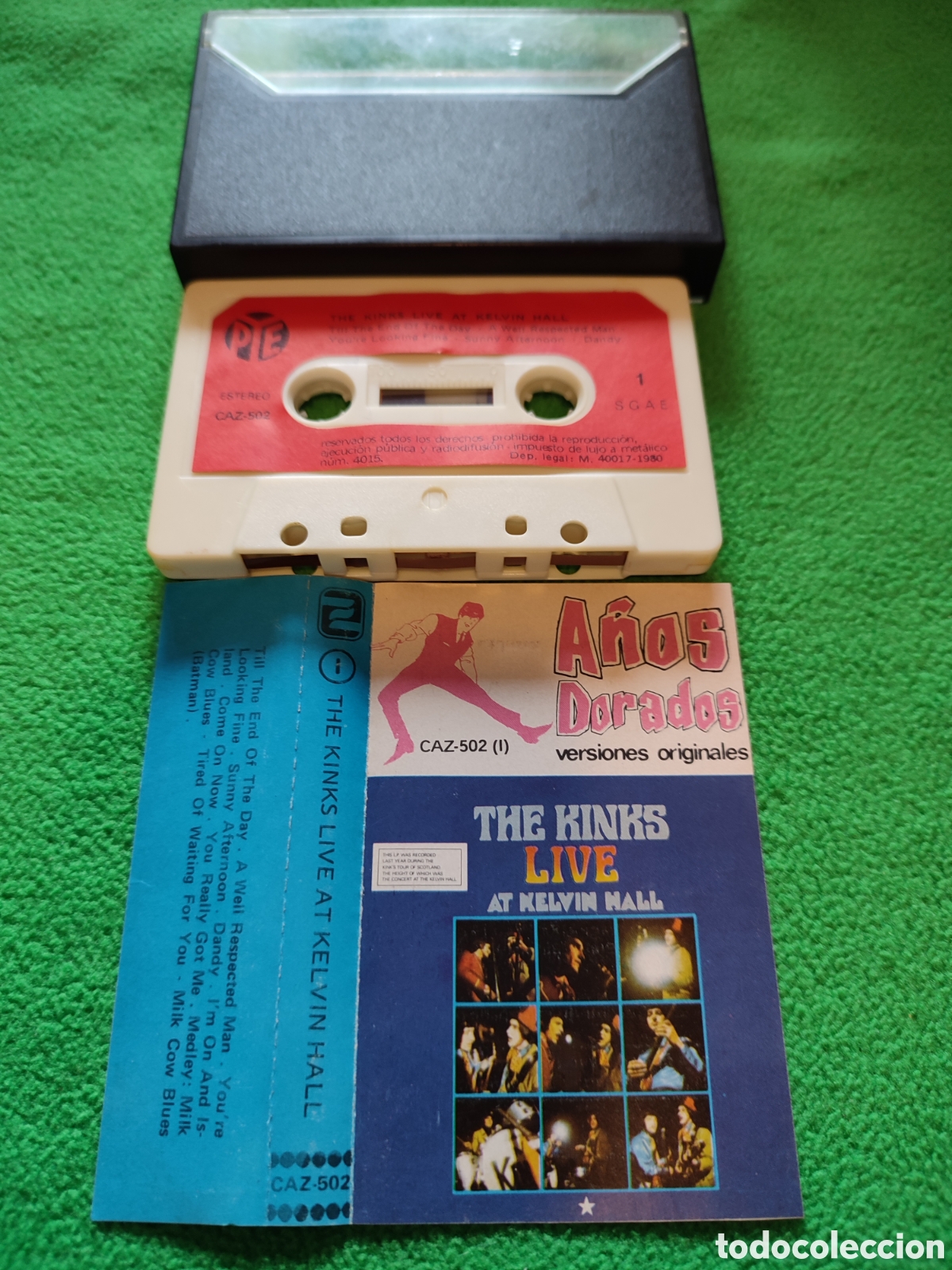 Casetes antiguos: The Kinks - Live at Kelvin Hall - Foto 3