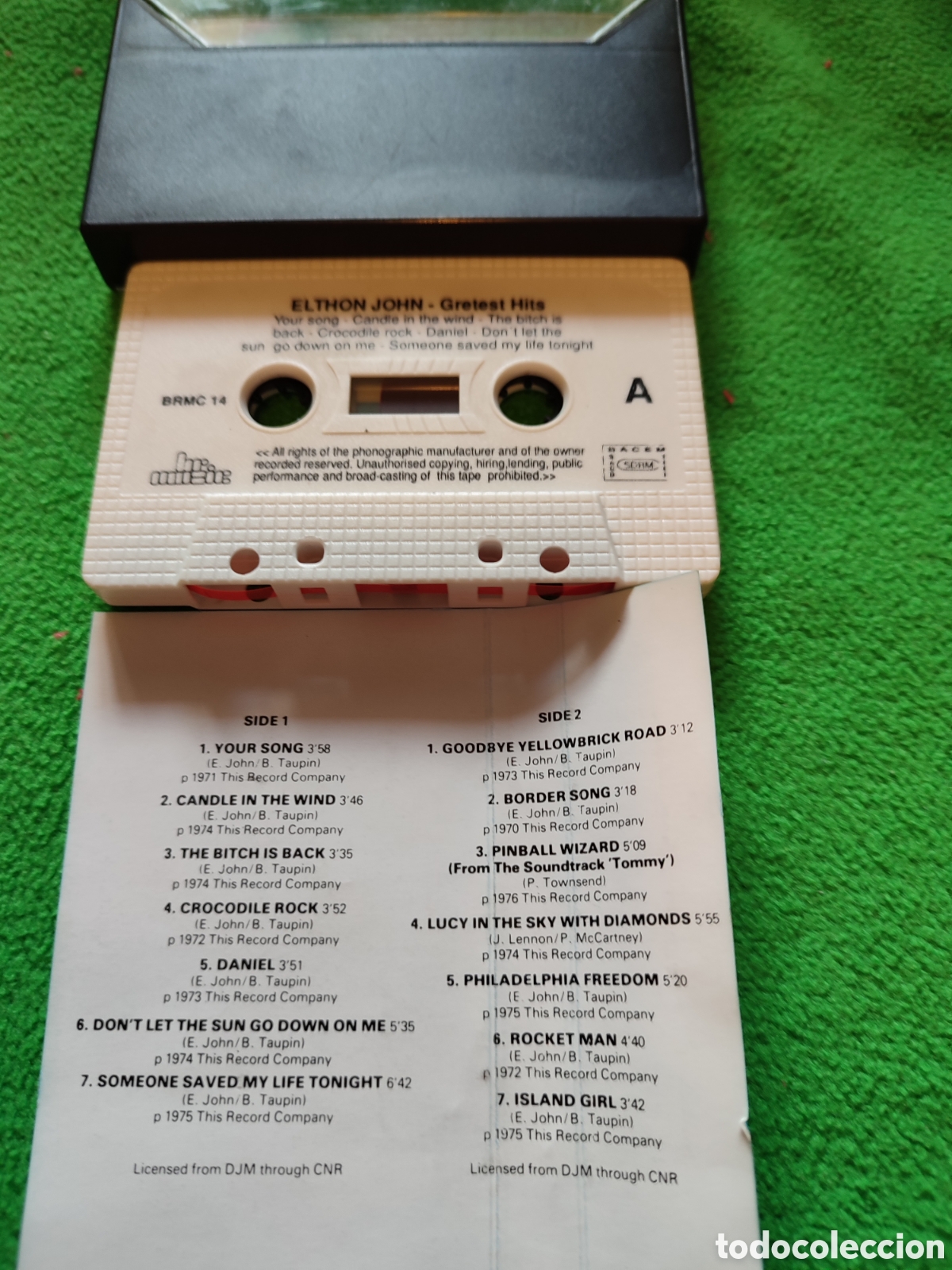 Casetes antiguos: Elton John - Greatest hits - Foto 4