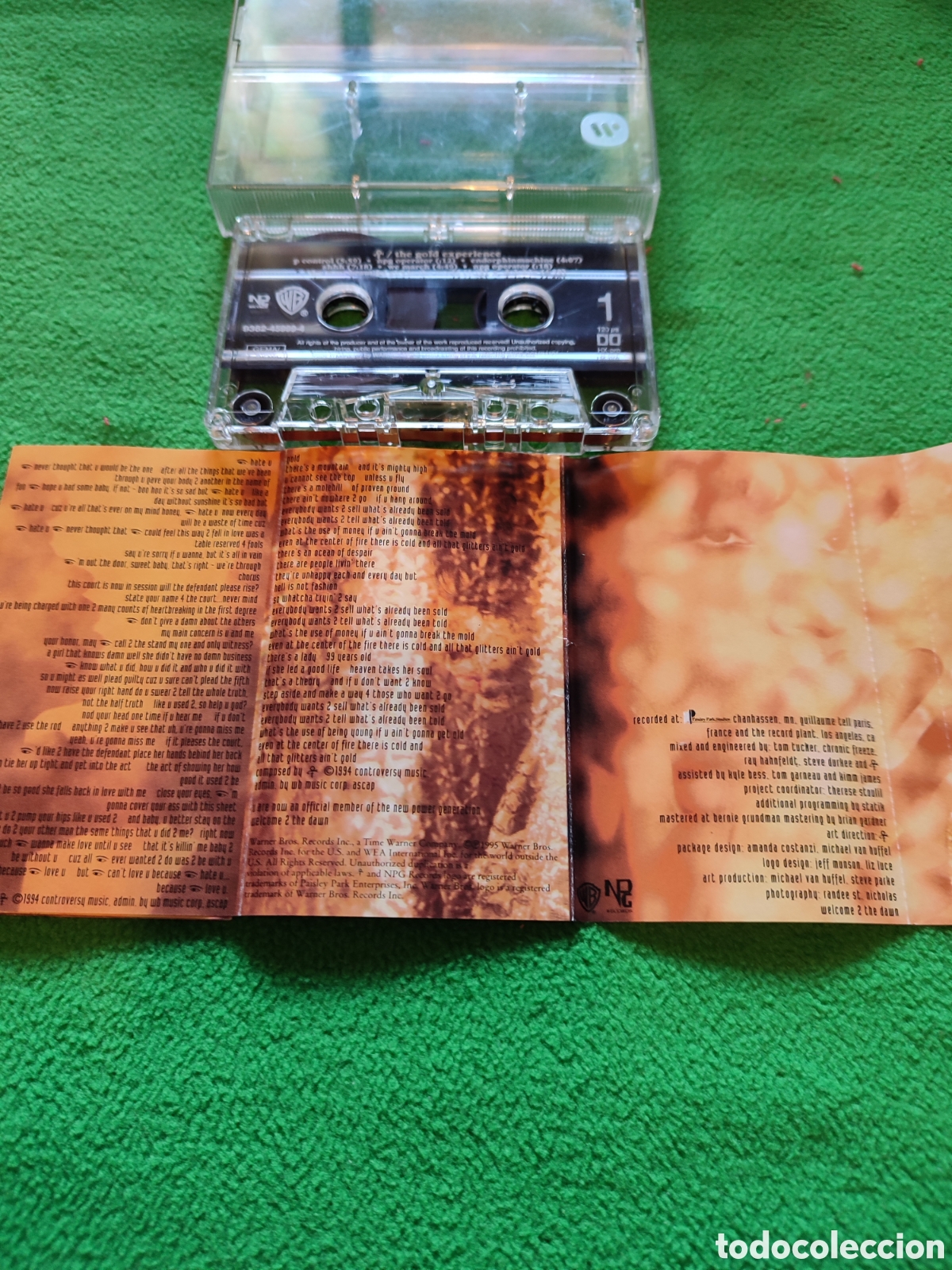 Casetes antiguos: Prince -The gold experience - Foto 4