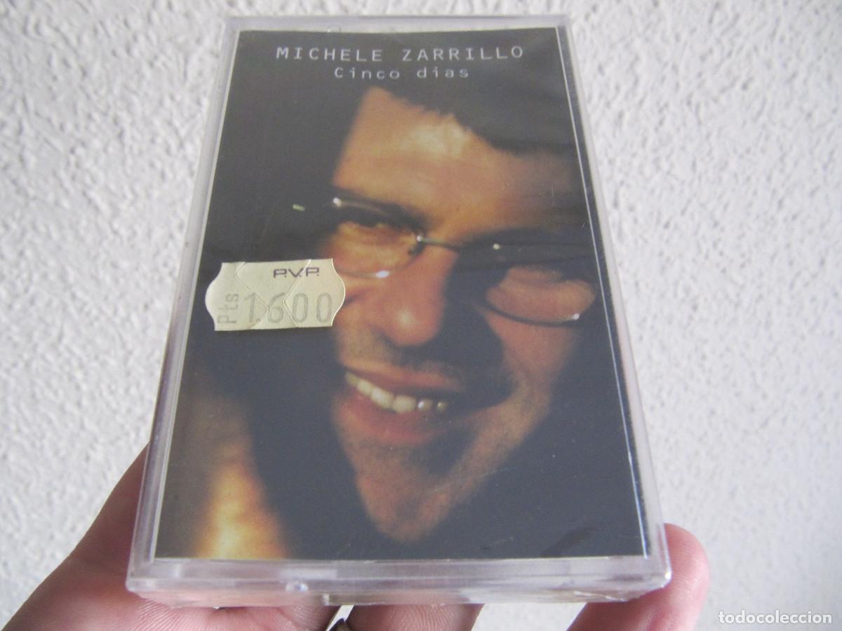Casetes antiguos: Michele Zarrillo &lrm;&ndash; Cinco Dias precintado - Foto 1