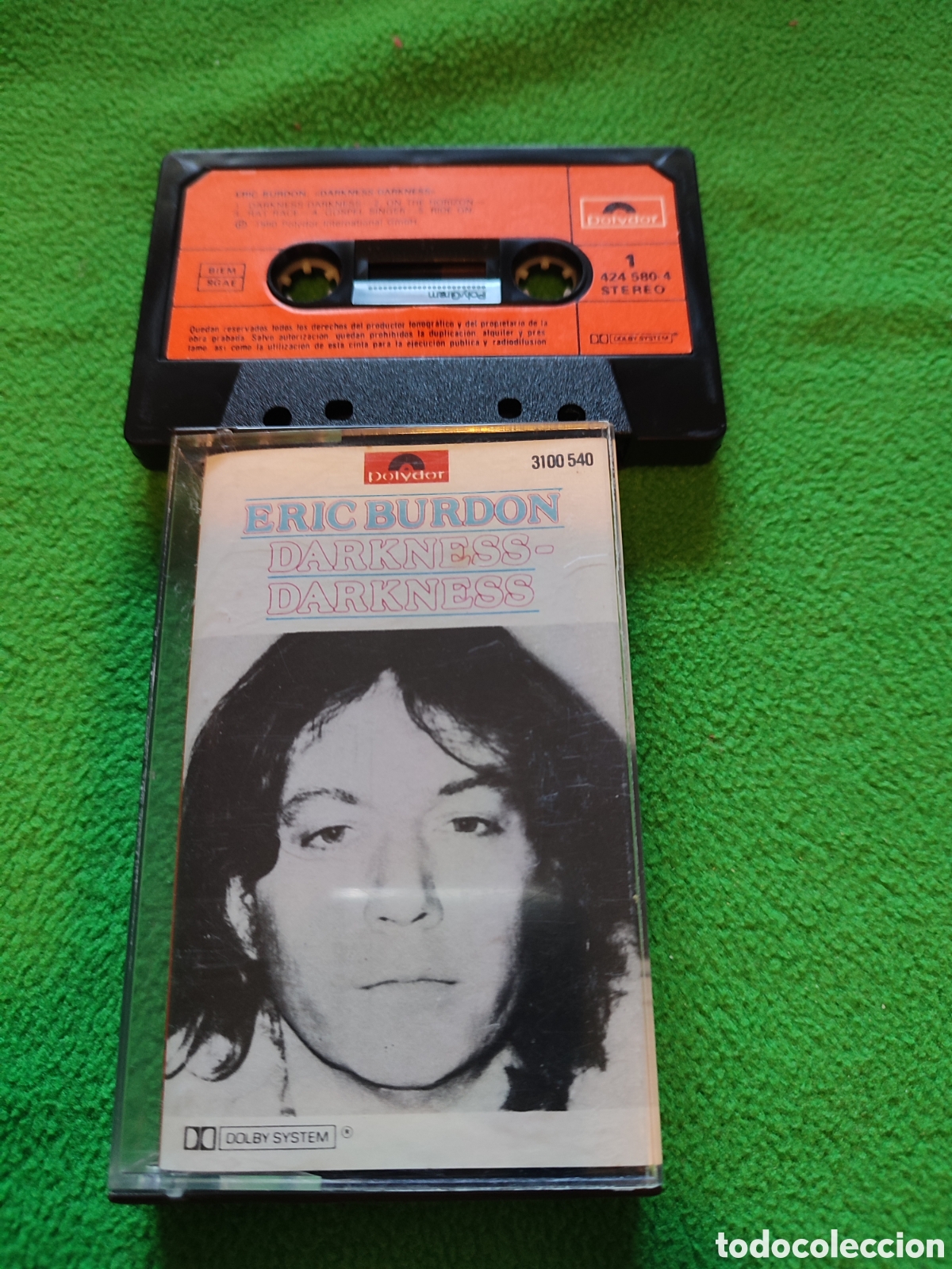 Casetes antiguos: Eric Burdon - Darkness Darkness - Foto 1