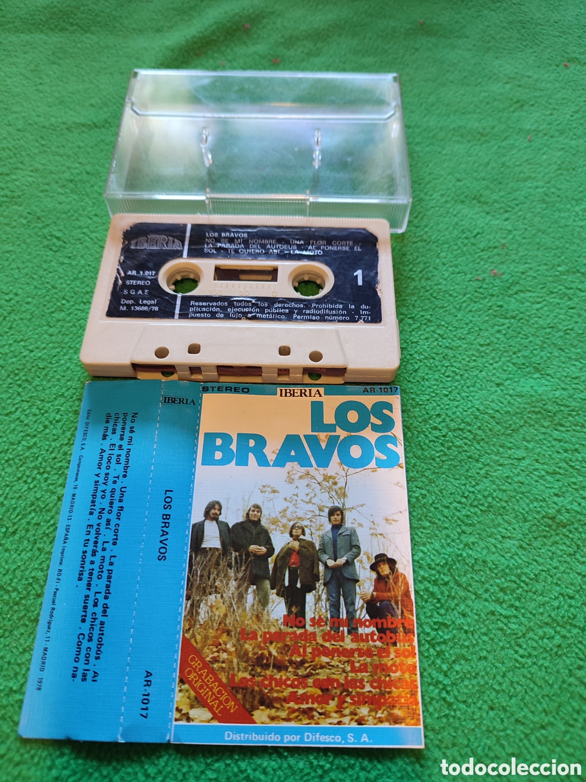 Casetes antiguos: Los Bravos - Same Casettes - Foto 3