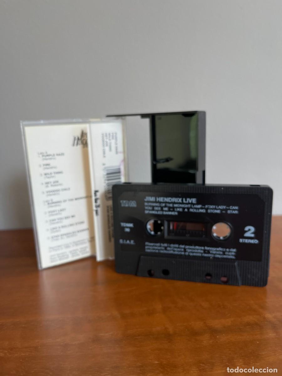 Casetes antiguos: Jimi Hendrix - Jimi Hendrix Live - cassete - Foto 2