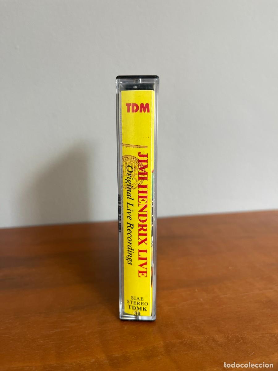 Casetes antiguos: Jimi Hendrix - Jimi Hendrix Live - cassete - Foto 3
