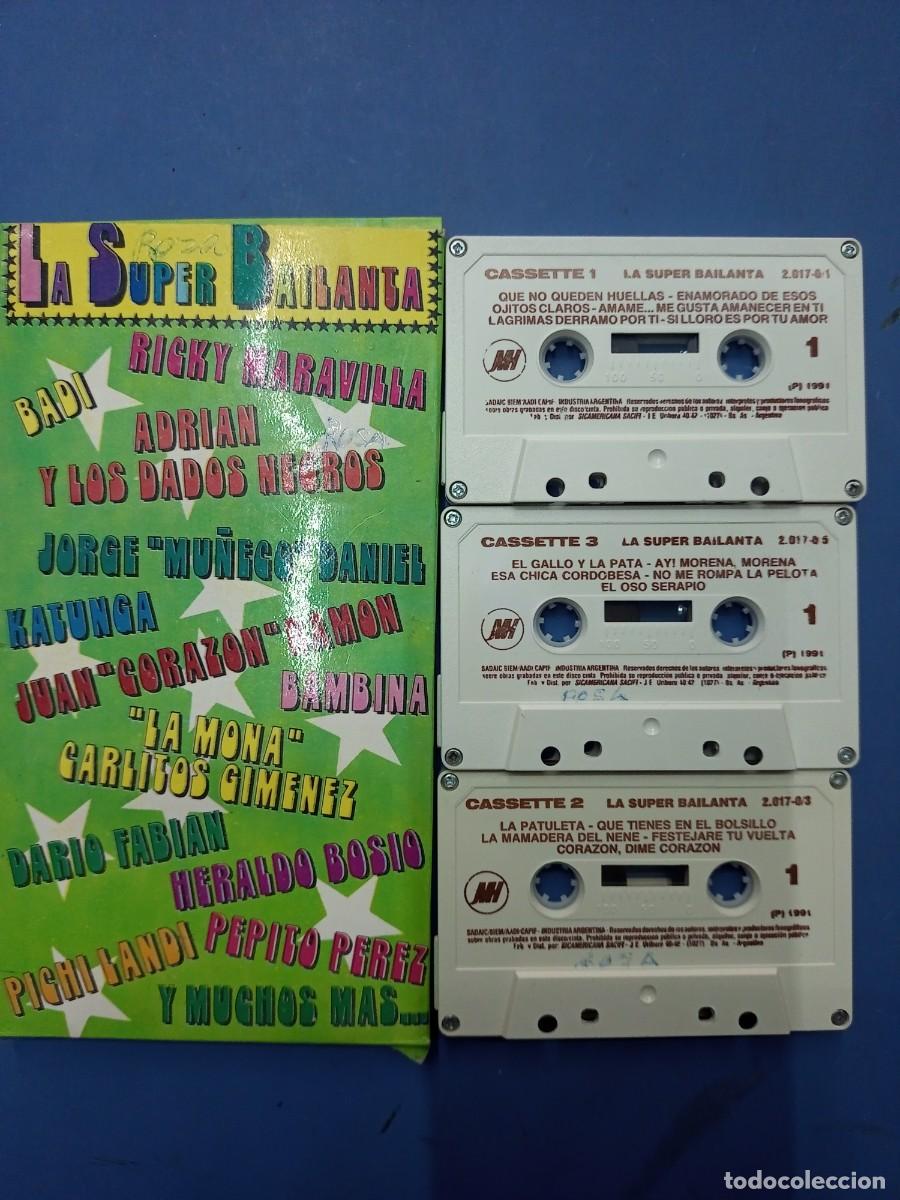 Casetes antiguos: La super bailanta y la super bailanta II