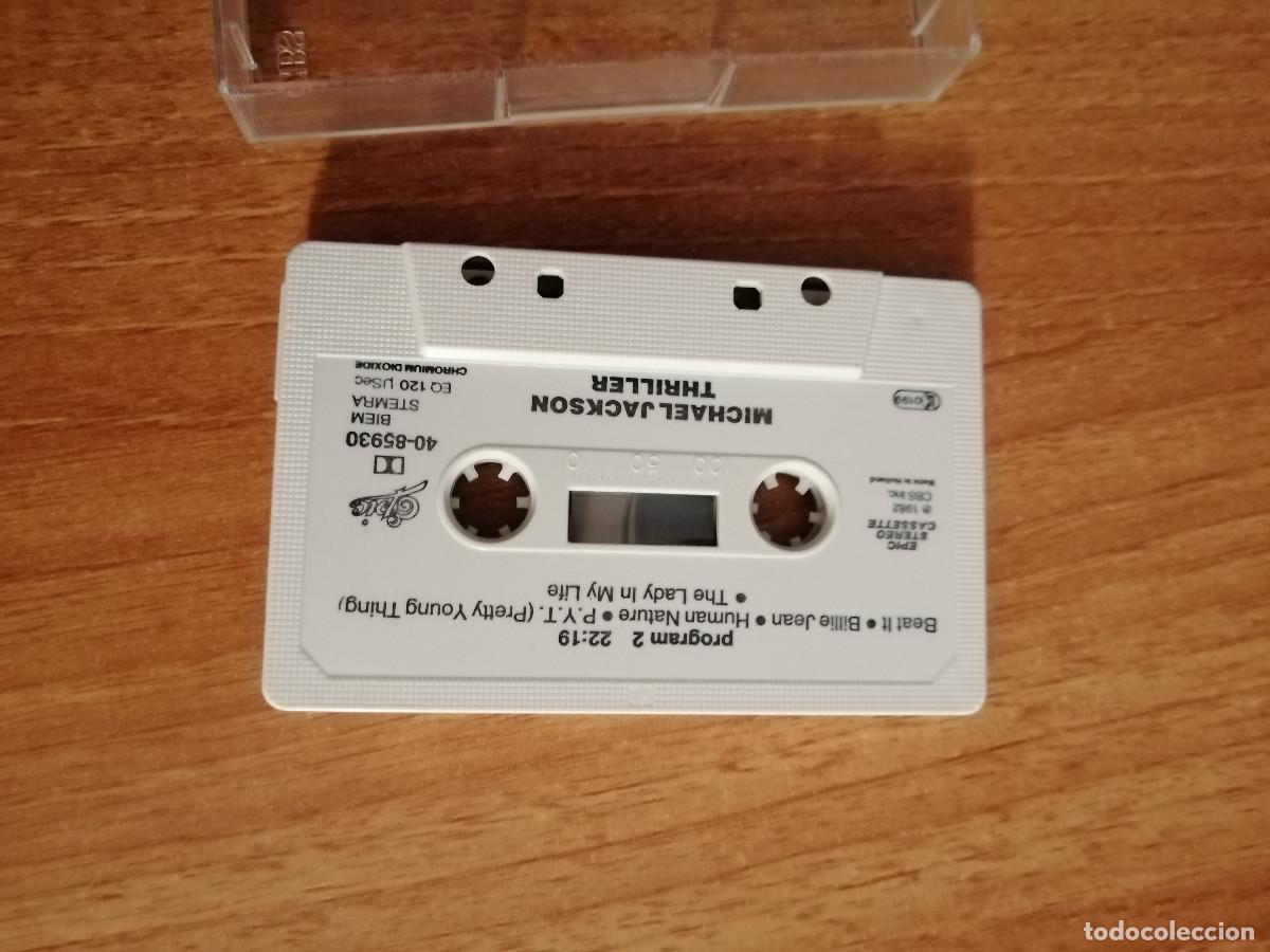 Casetes antiguos: MICHAEL JACKSON, THRILLER - CASETE - Foto 4