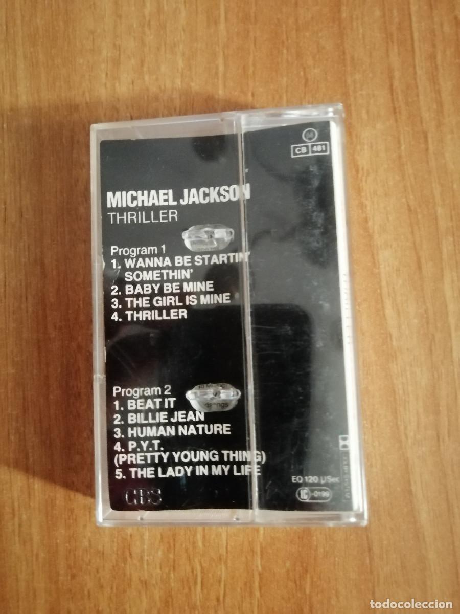 Casetes antiguos: MICHAEL JACKSON, THRILLER - CASETE - Foto 6