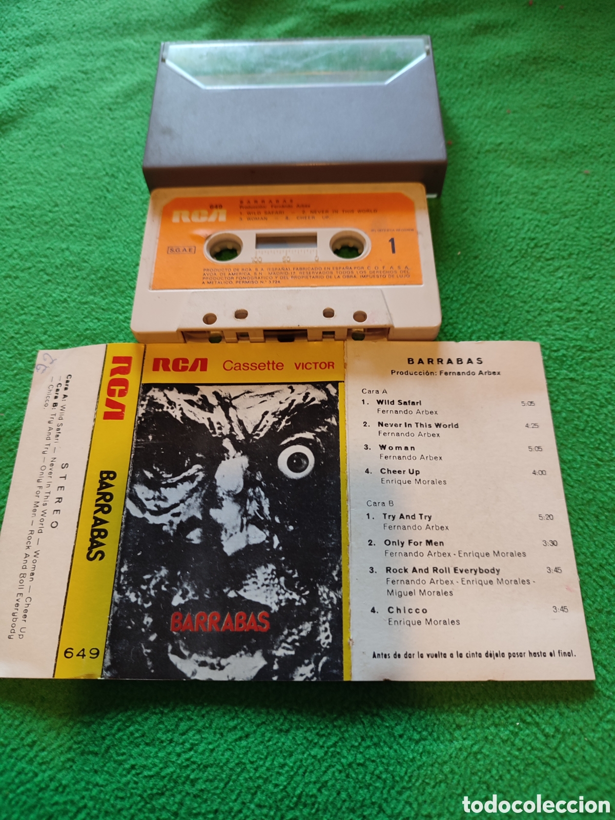 Casetes antiguos: Barrab&aacute;s - Same Casettes - Foto 3