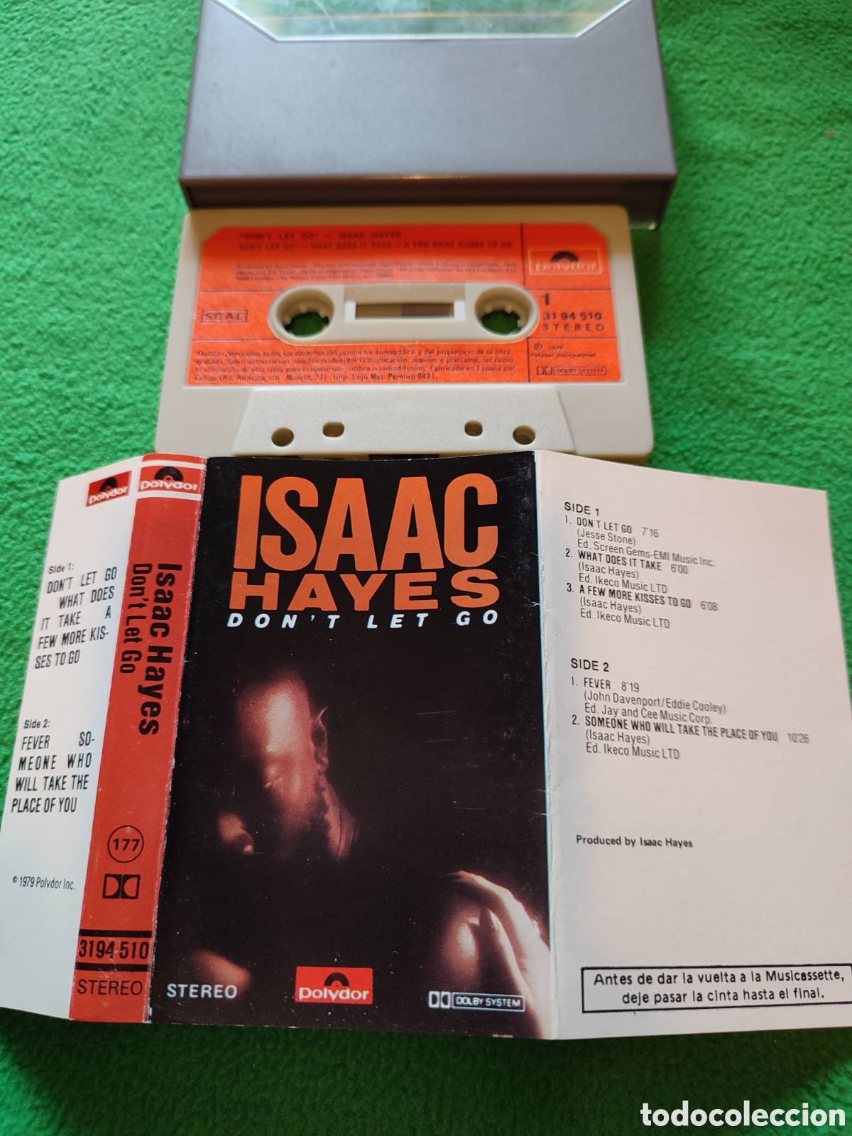 Casetes antiguos: Isaac Hayes - Dont let go - Foto 3