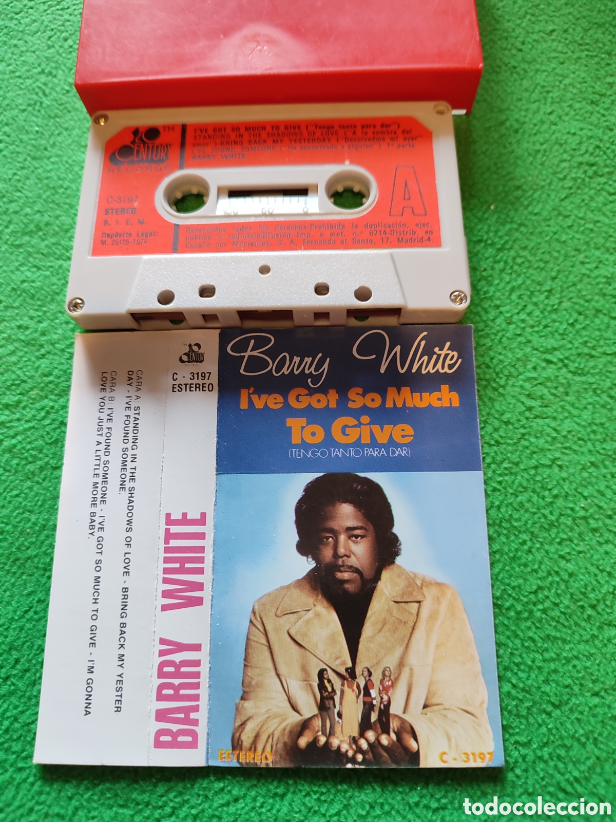 Casetes antiguos: Barry White - Ive got so much to give - Foto 3
