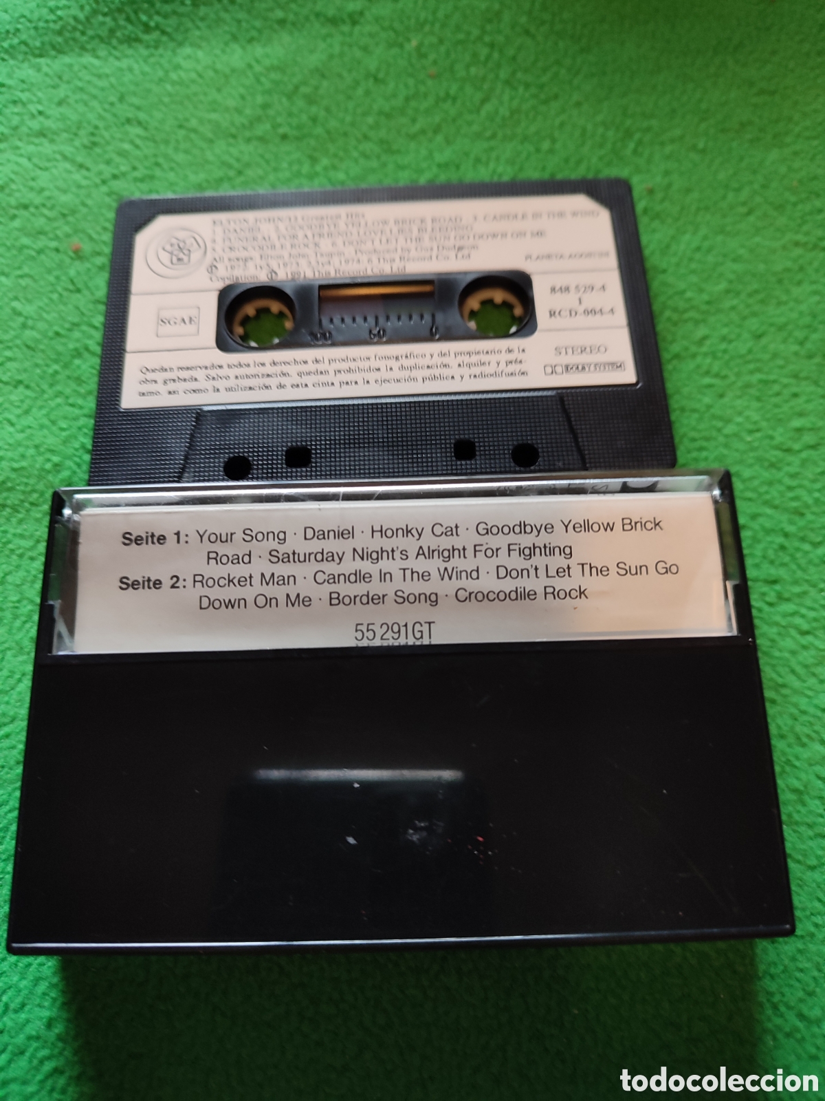 Casetes antiguos: Elton John - Greatest hits - Foto 2