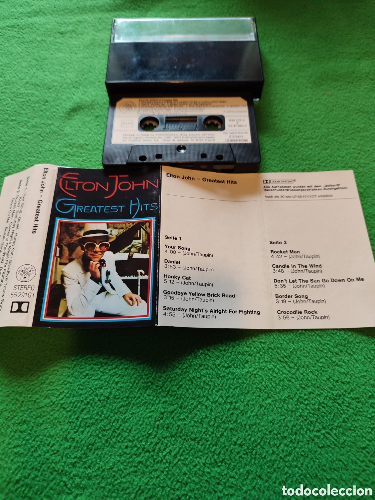 Casetes antiguos: Elton John - Greatest hits - Foto 3