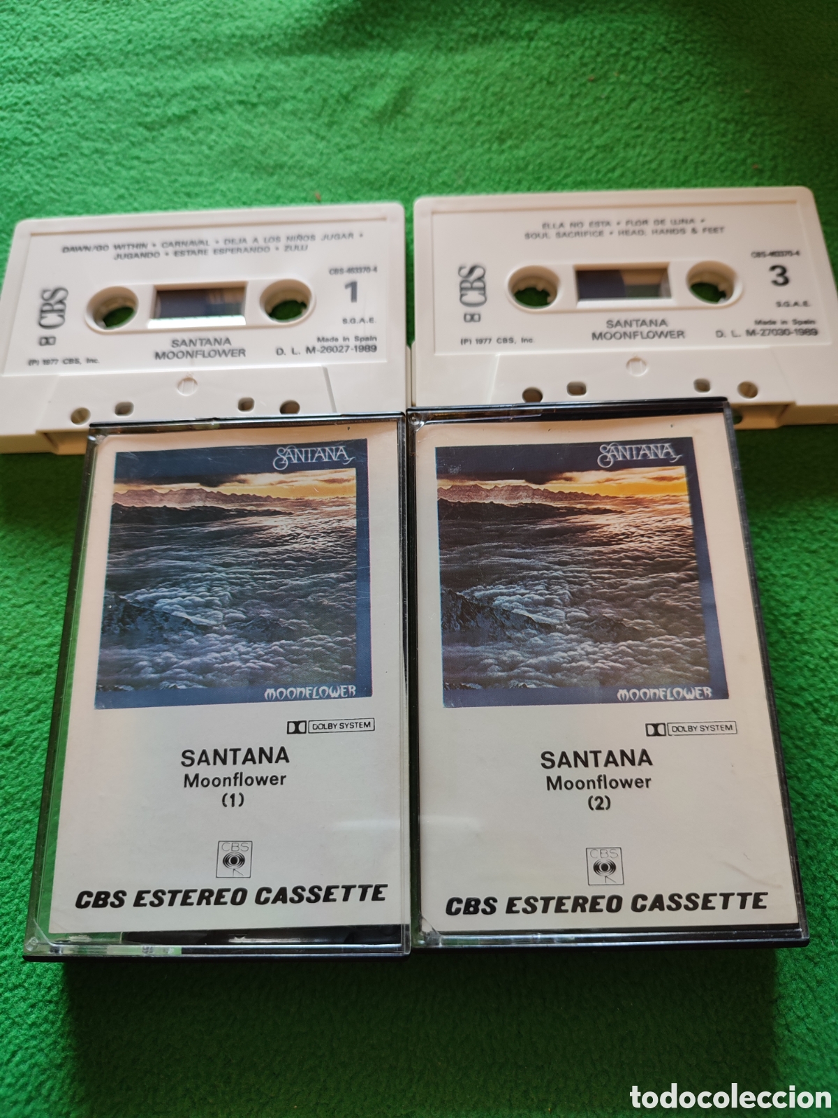 Casetes antiguos: Santana - Moonflower - Foto 1