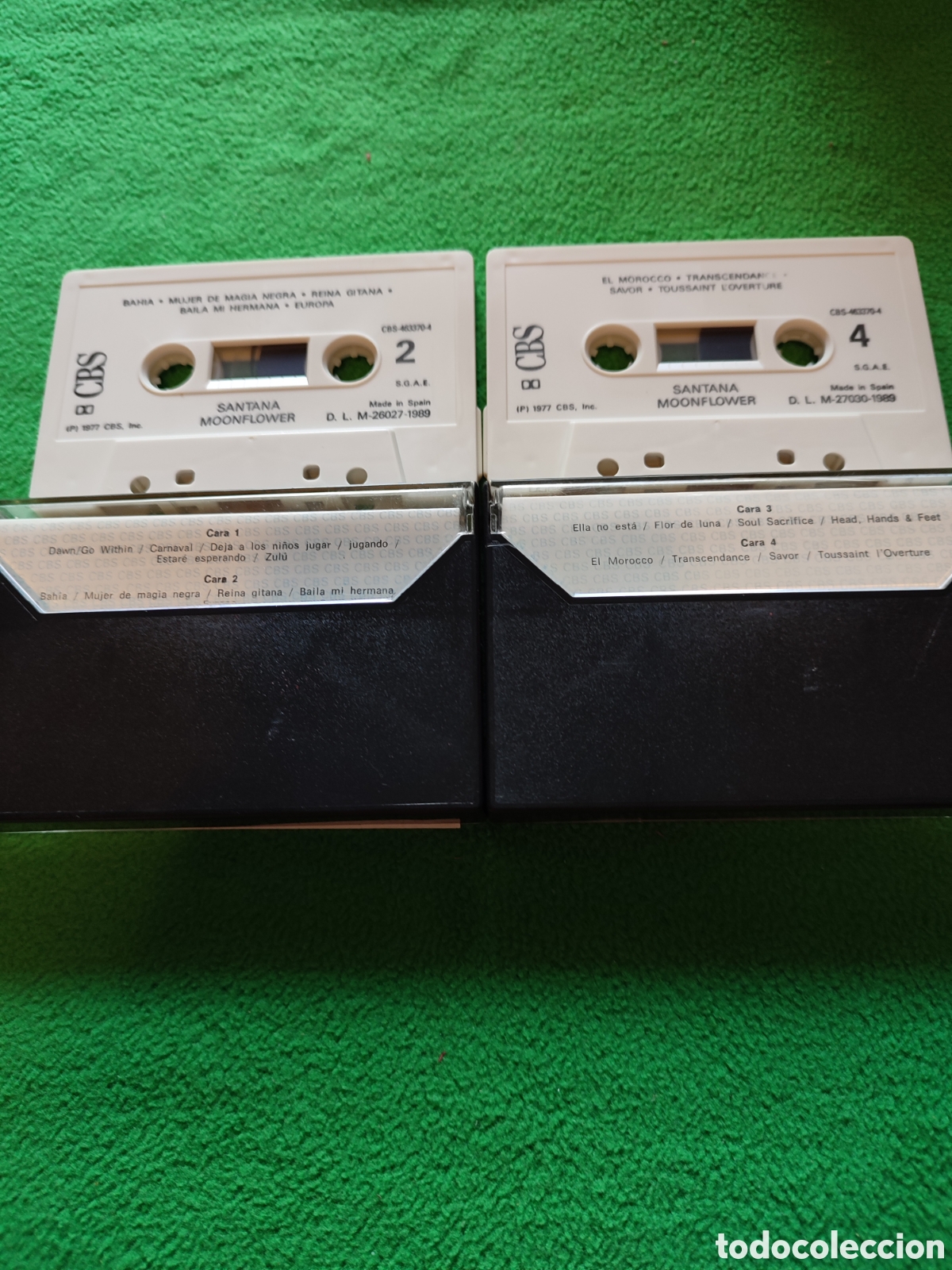 Casetes antiguos: Santana - Moonflower - Foto 2