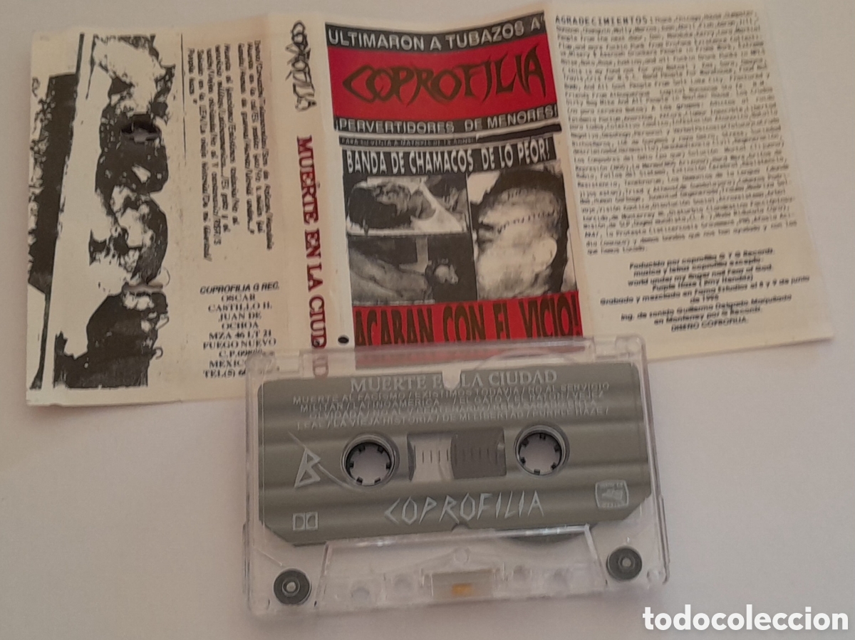 Casetes antiguos: COPROFILIA - MUERTE EN LA CIUDAD - Foto 1