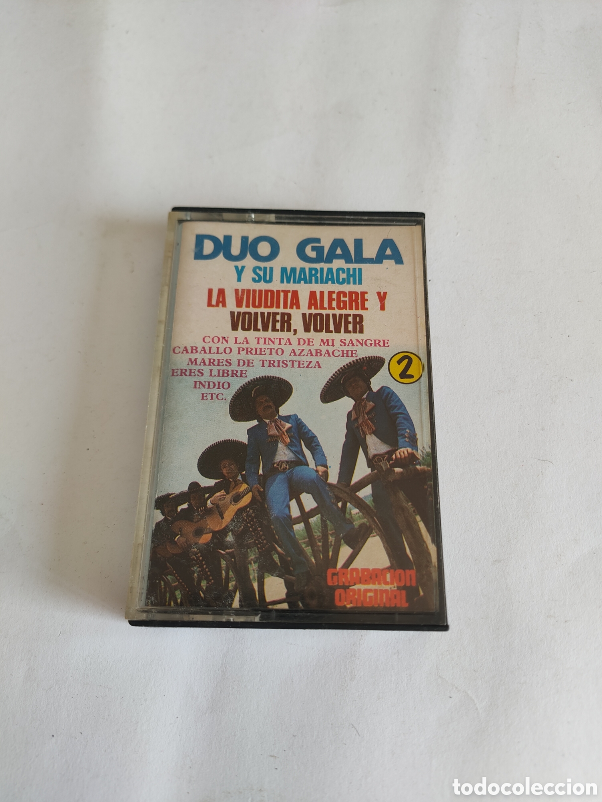 Casetes antiguos: CST1 duo Gala y su mariachi vol.2 CINTA DE CASSETTE SEGUNDAMANO