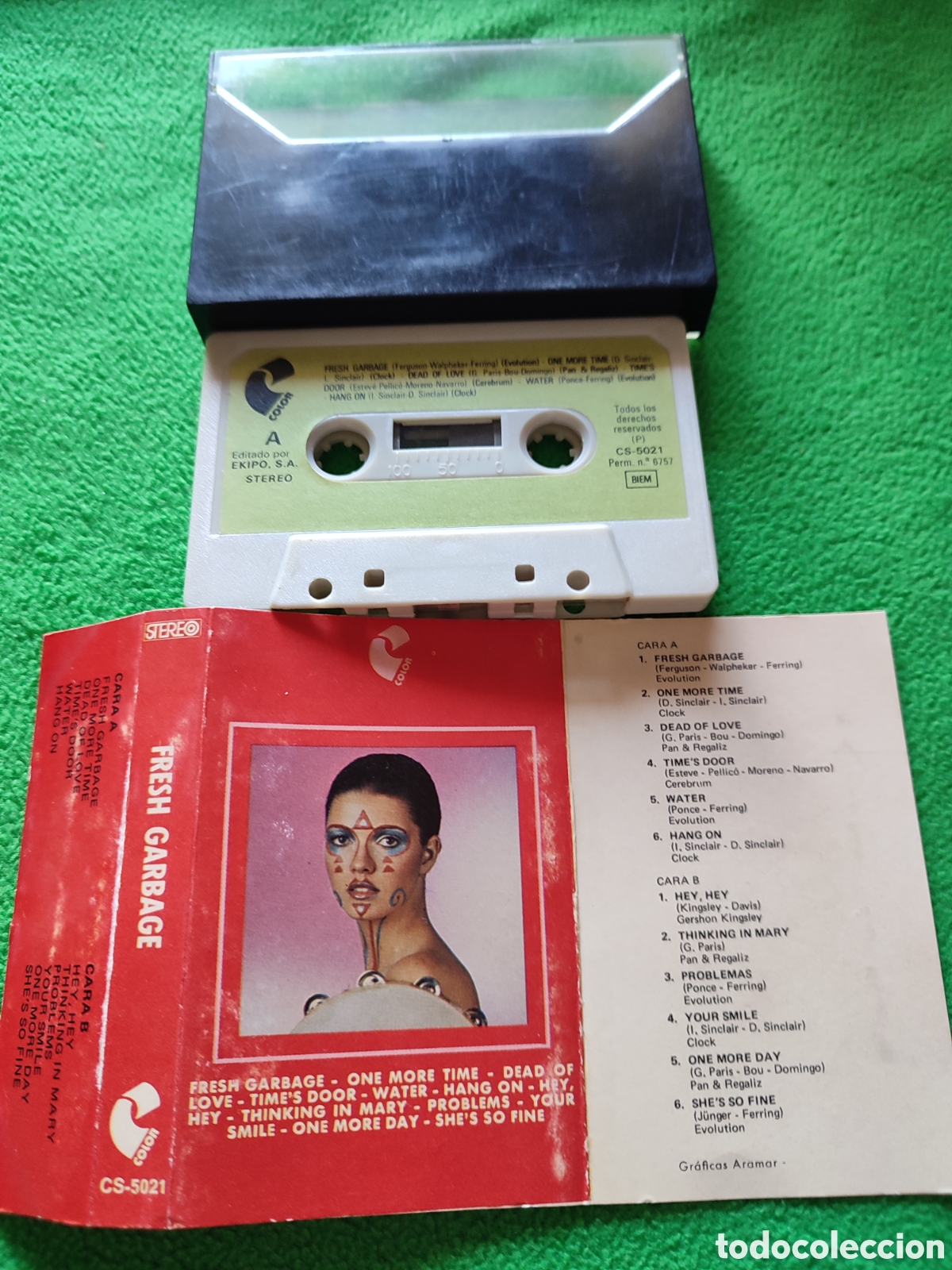 Casetes antiguos: Fresh Garbage - Varios autores de la discogr&aacute;fica Dimensi&oacute;n - Foto 3