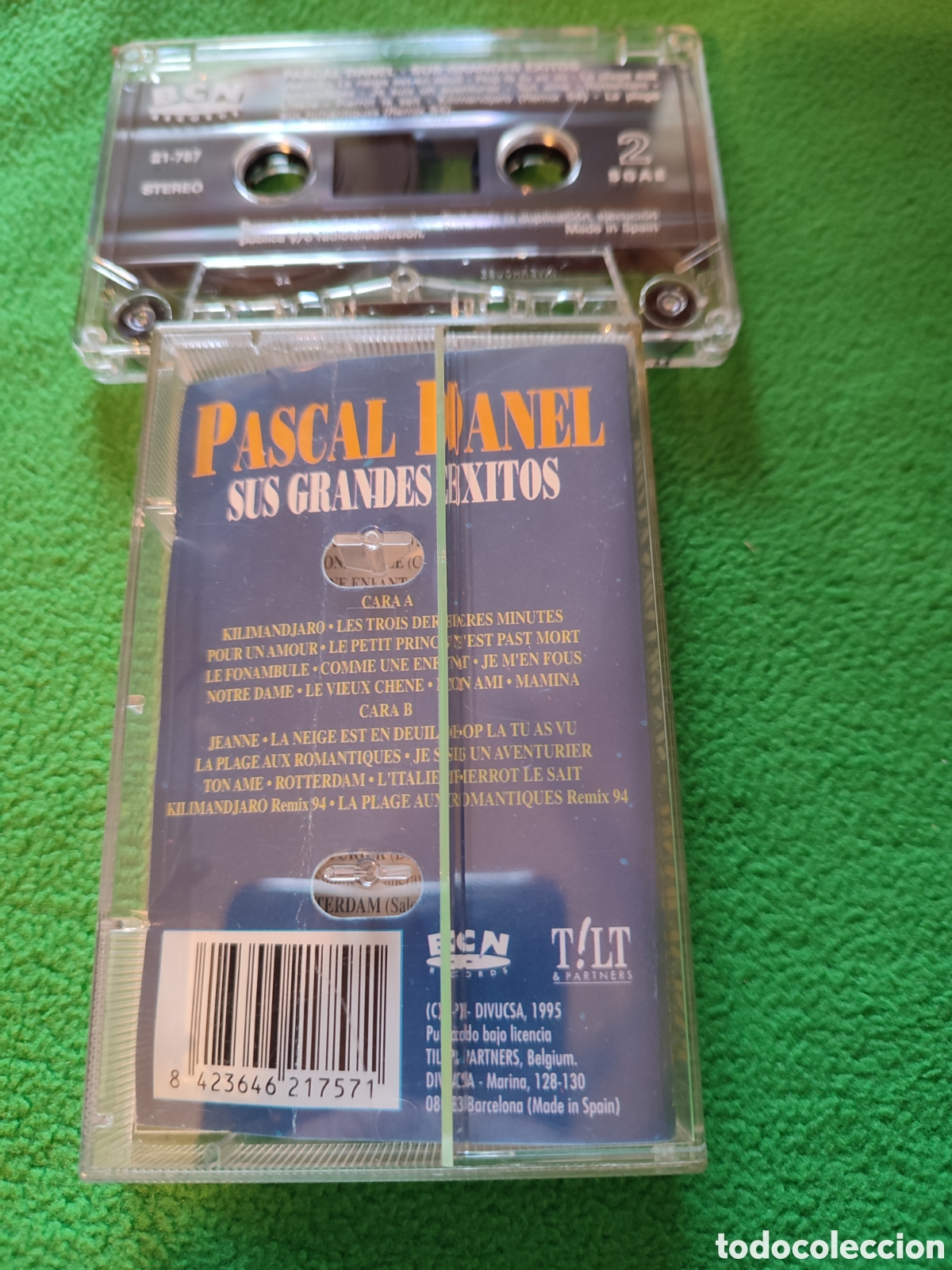 Casetes antiguos: Pascal Danel - Sus grandes &eacute;xitos - Foto 2