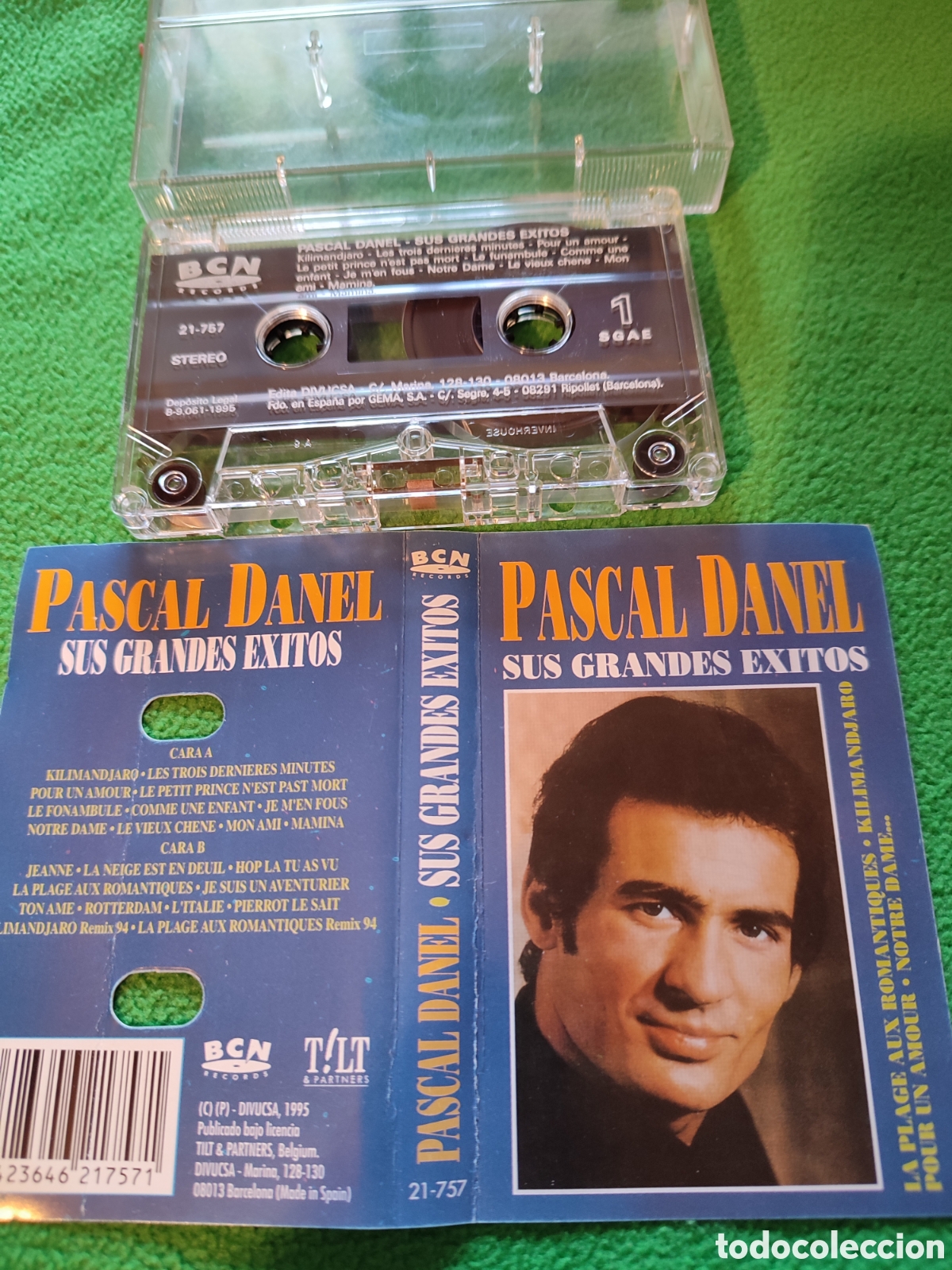 Casetes antiguos: Pascal Danel - Sus grandes &eacute;xitos - Foto 3