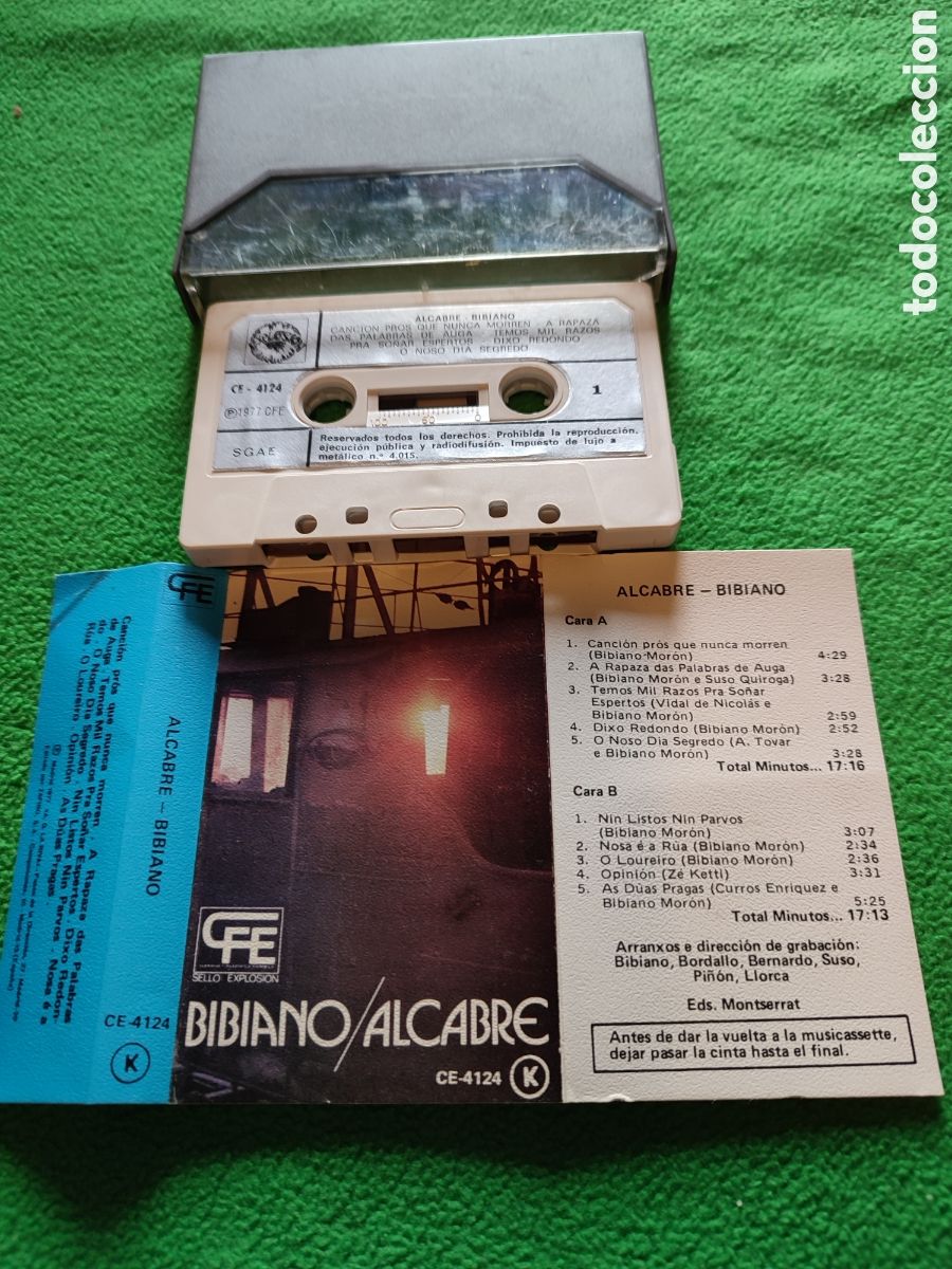 Casetes antiguos: Alcabre - Bibiano Casettes - Foto 3