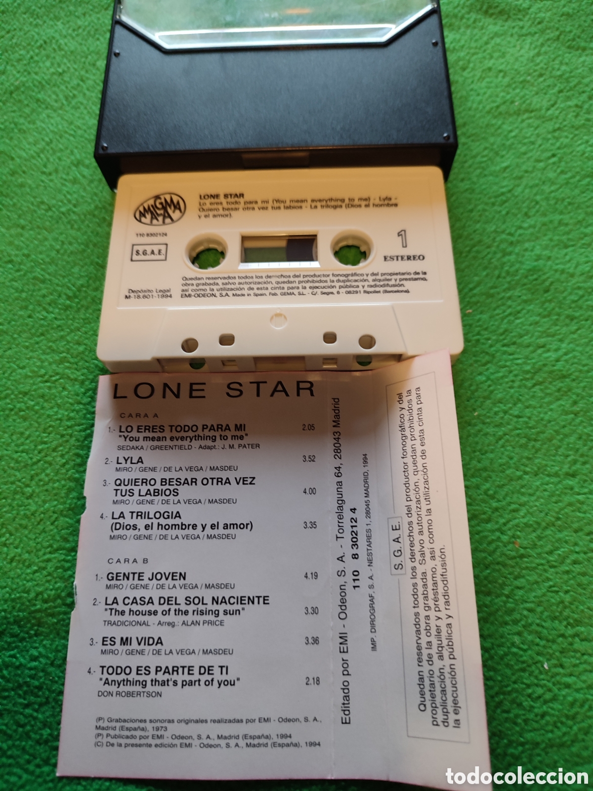 Casetes antiguos: Lone Star - Same Casettes - Foto 4