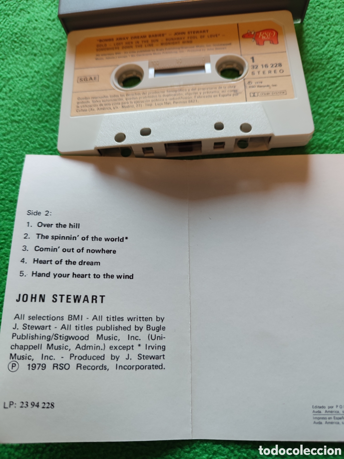 Casetes antiguos: John Stewart - Bombs away dream babies - Foto 4