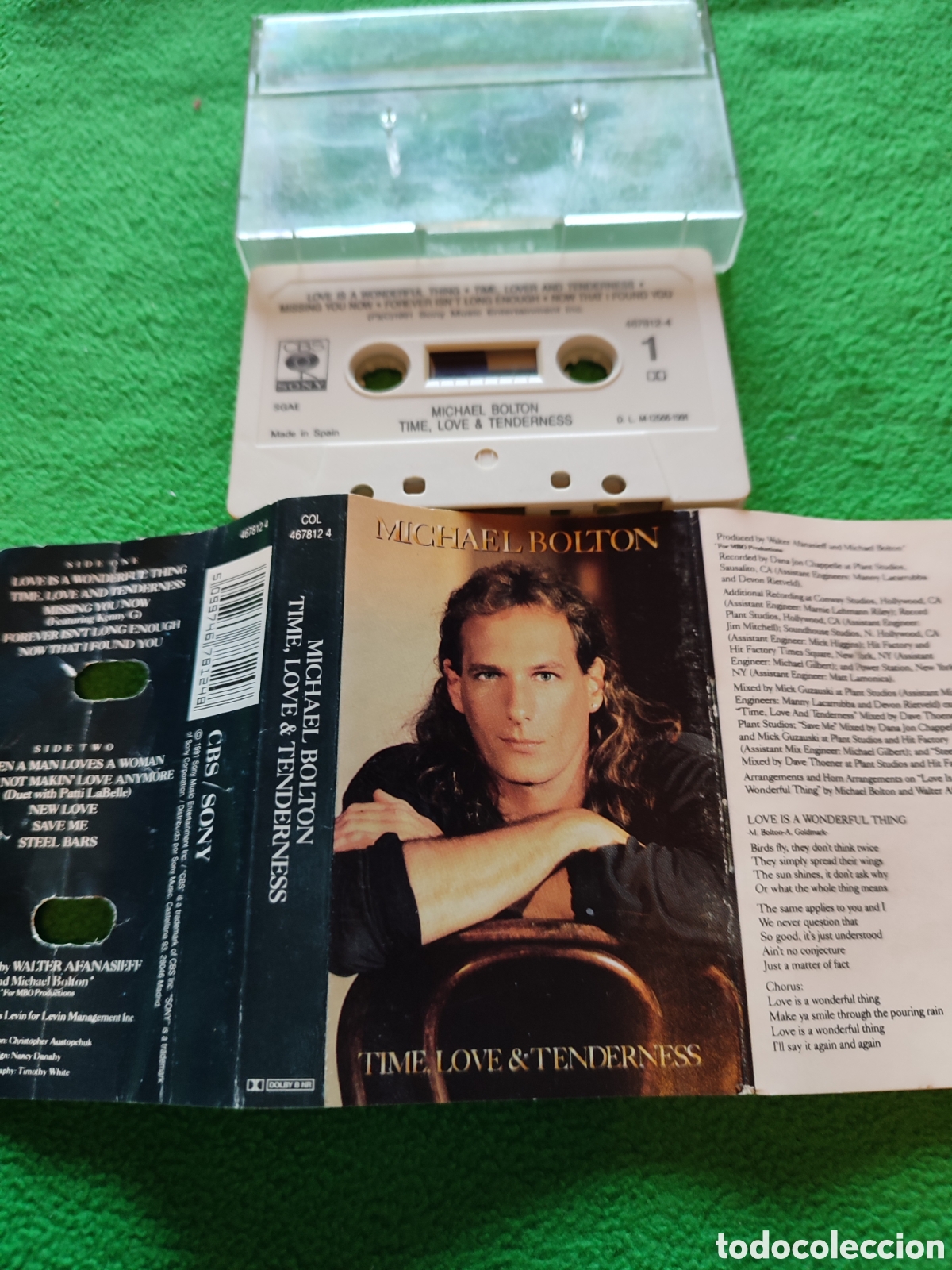 Casetes antiguos: Michael Bolton - Time, Love & tenderness - Foto 3