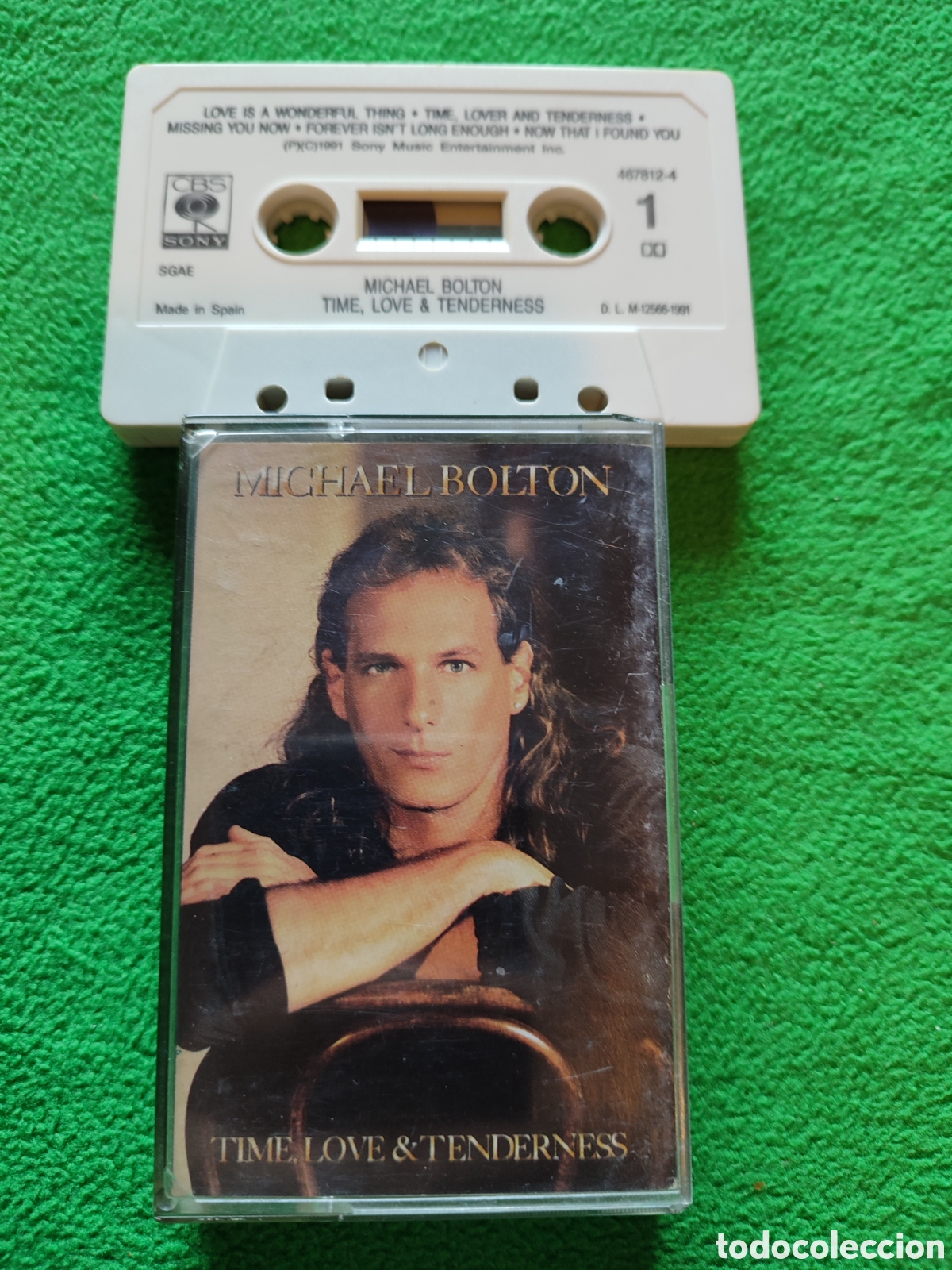 Casetes antiguos: Michael Bolton - Time, Love & tenderness - Foto 1