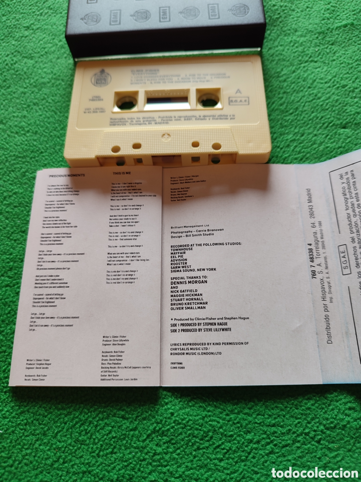 Casetes antiguos: Climie Fisher - Everything - Foto 4