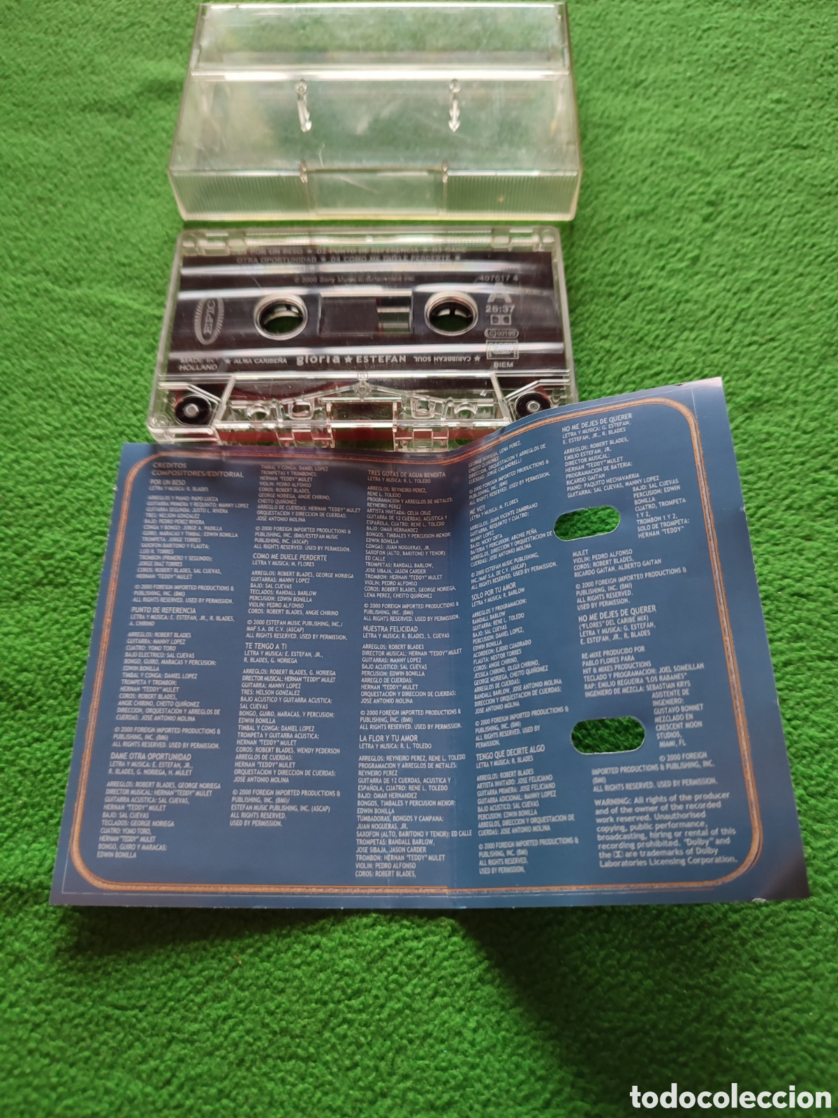 Casetes antiguos: Gloria Estefan - Alma caribe&ntilde;a - Foto 4
